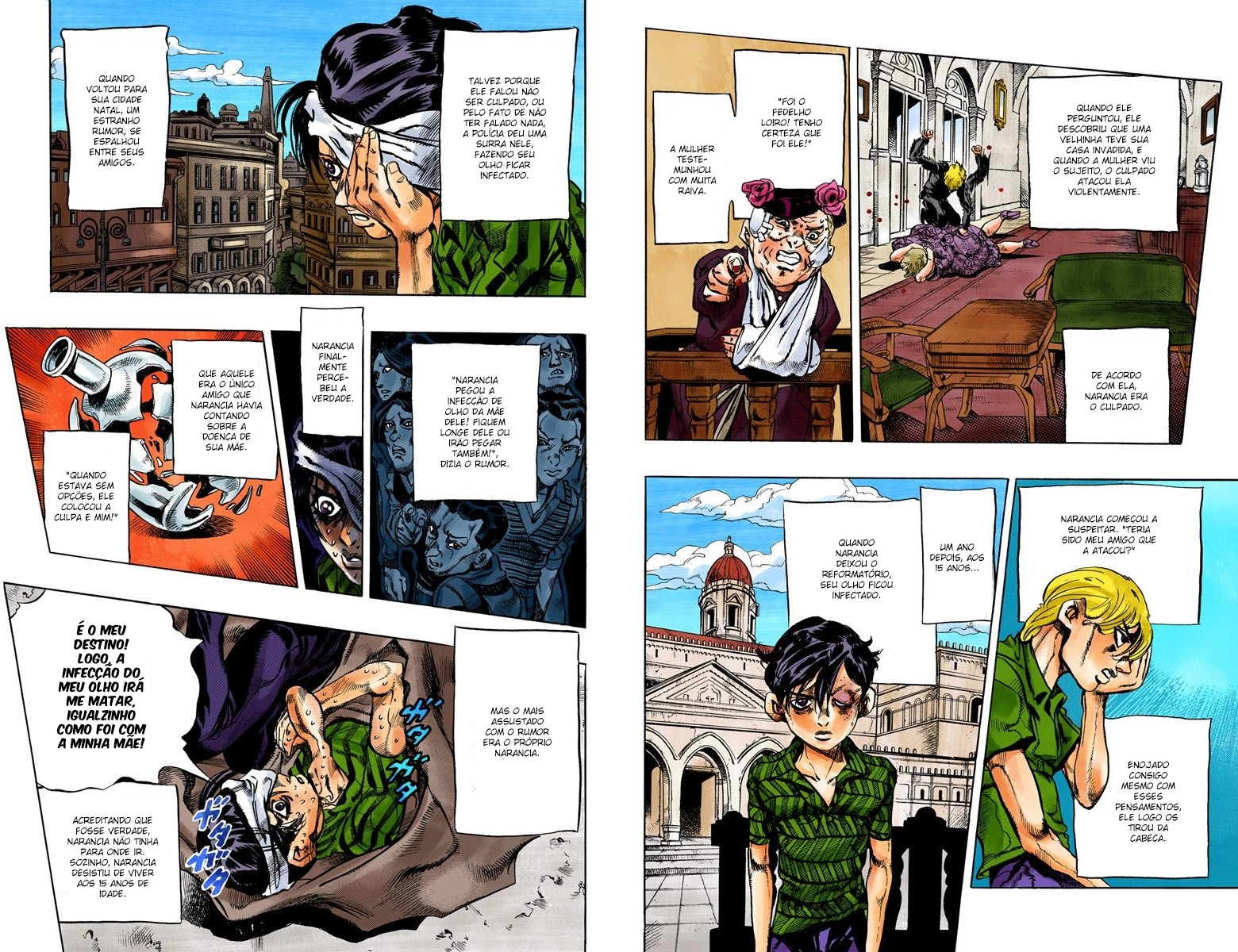 JoJo's Bizarre Adventure, Part 5: Golden Wind - Digital Colored Comics Capítulo 33 Página 3
