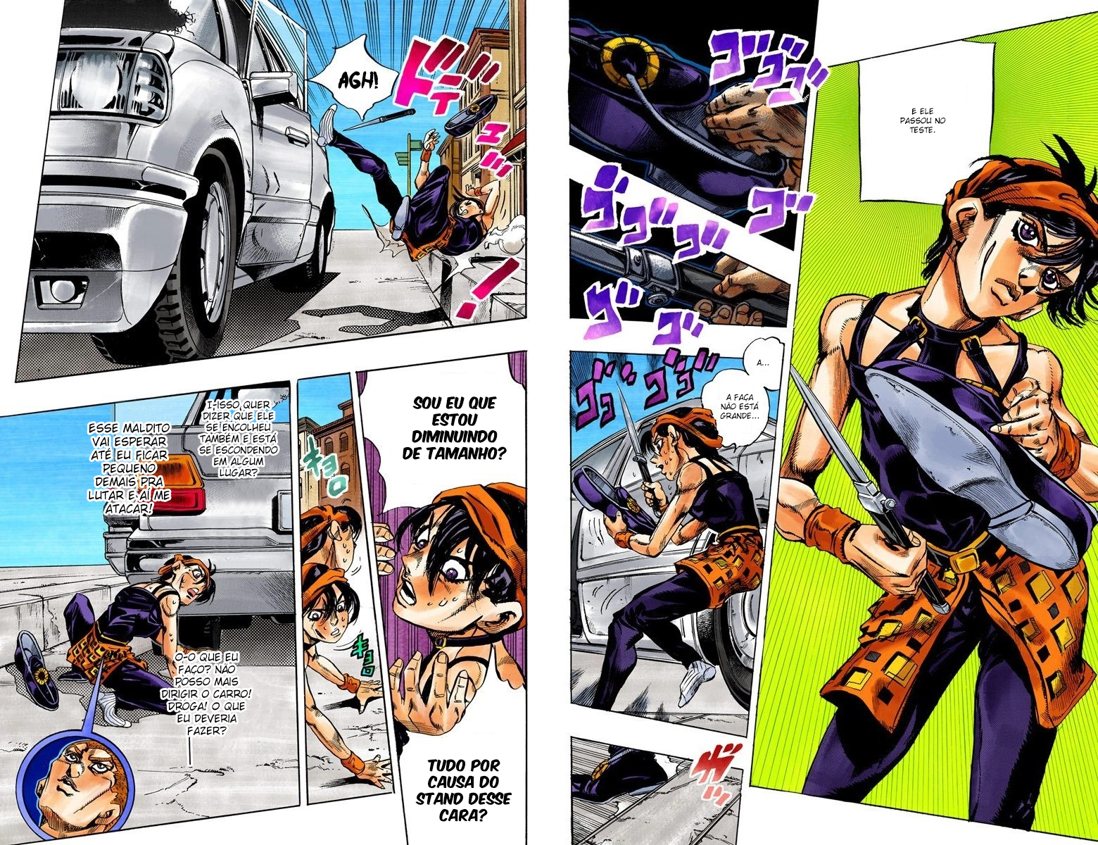 JoJo's Bizarre Adventure, Part 5: Golden Wind - Digital Colored Comics Capítulo 33 Página 6