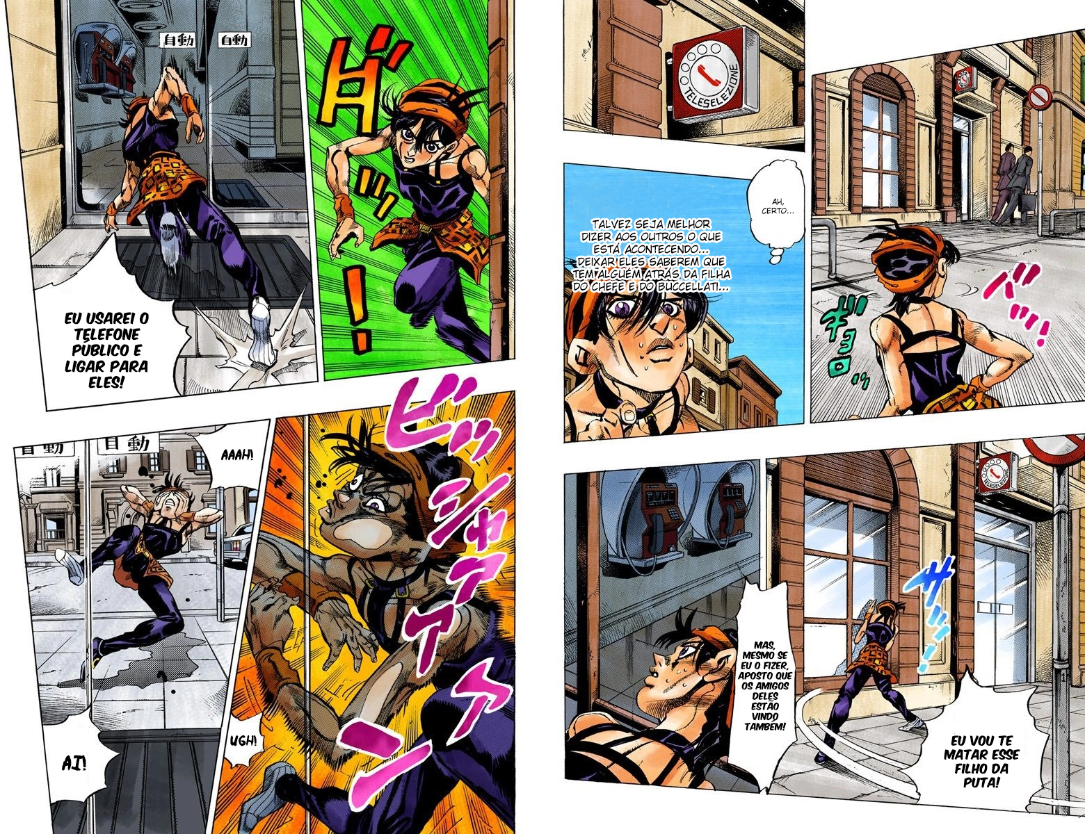 JoJo's Bizarre Adventure, Part 5: Golden Wind - Digital Colored Comics Capítulo 33 Página 7
