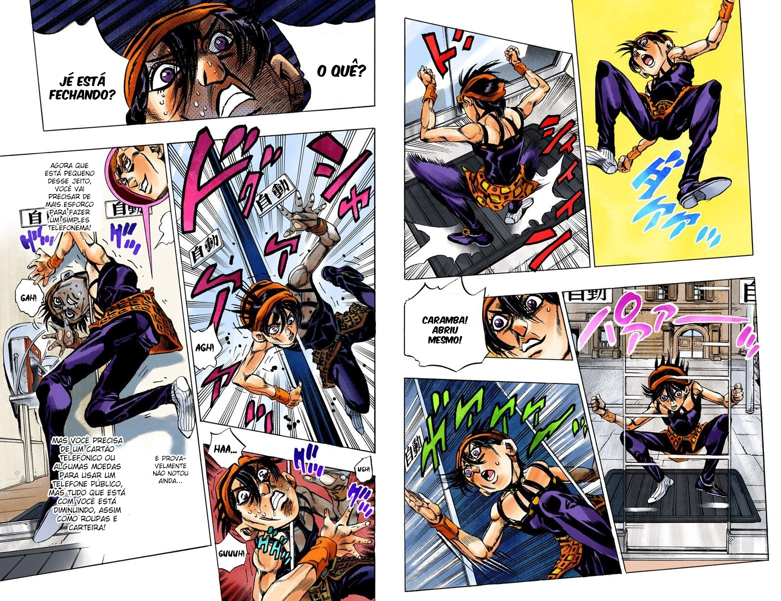 JoJo's Bizarre Adventure, Part 5: Golden Wind - Digital Colored Comics Capítulo 33 Página 9