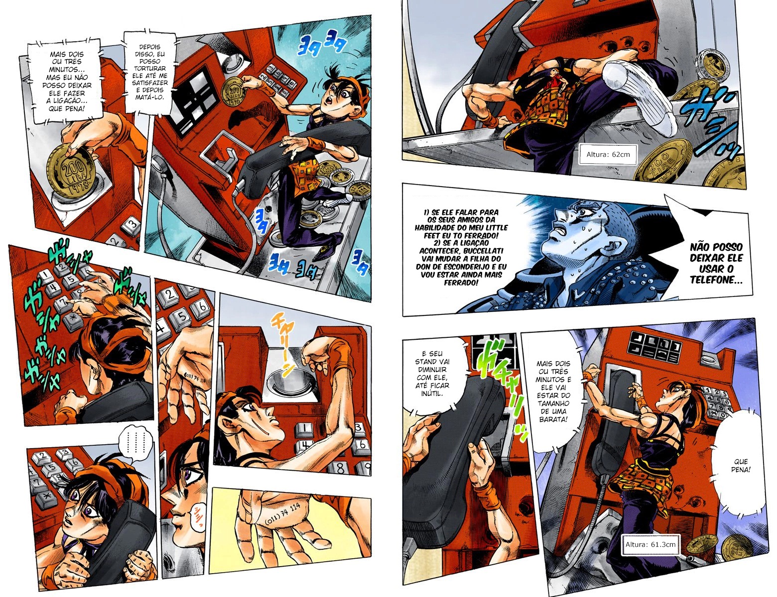 JoJo's Bizarre Adventure, Part 5: Golden Wind - Digital Colored Comics Capítulo 34 Página 2