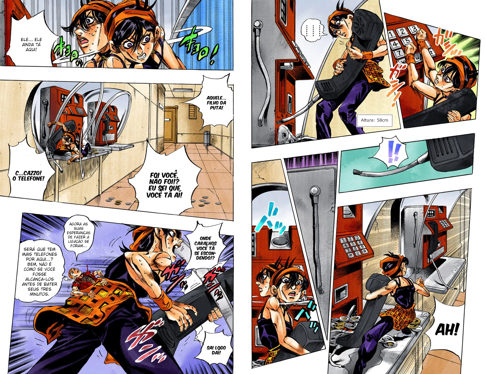 JoJo's Bizarre Adventure, Part 5: Golden Wind - Digital Colored Comics Capítulo 34 Página 3