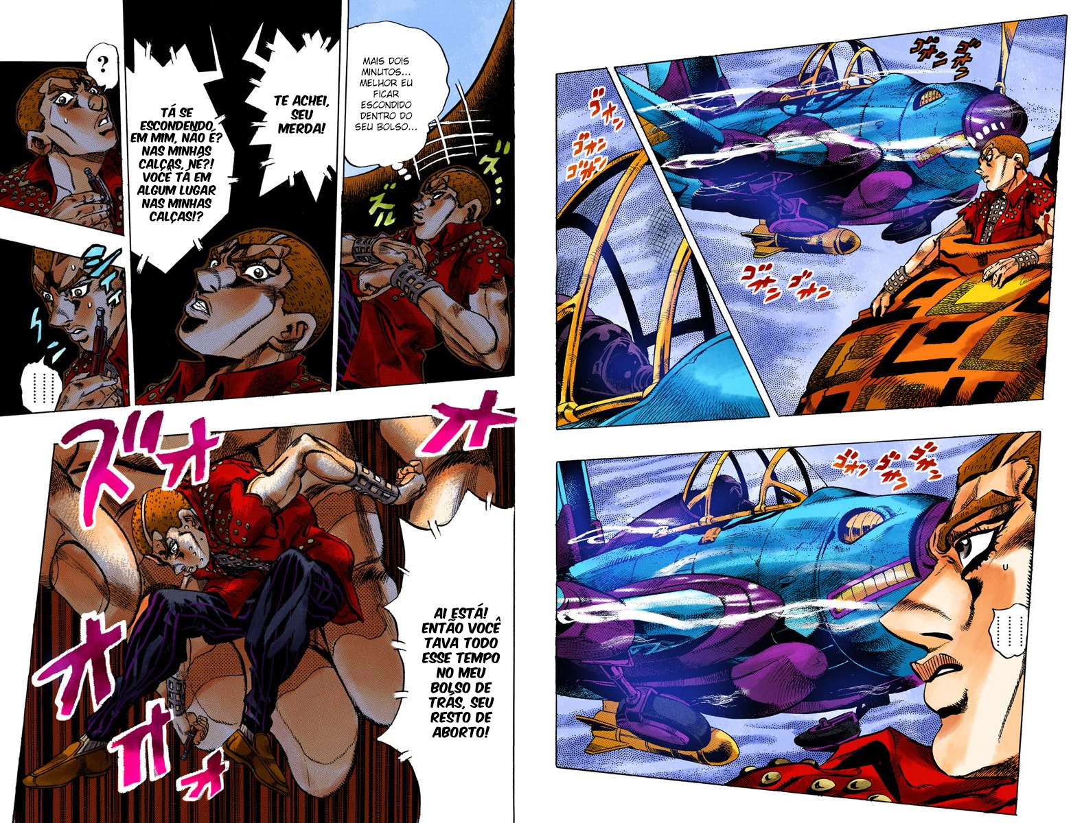 JoJo's Bizarre Adventure, Part 5: Golden Wind - Digital Colored Comics Capítulo 34 Página 4