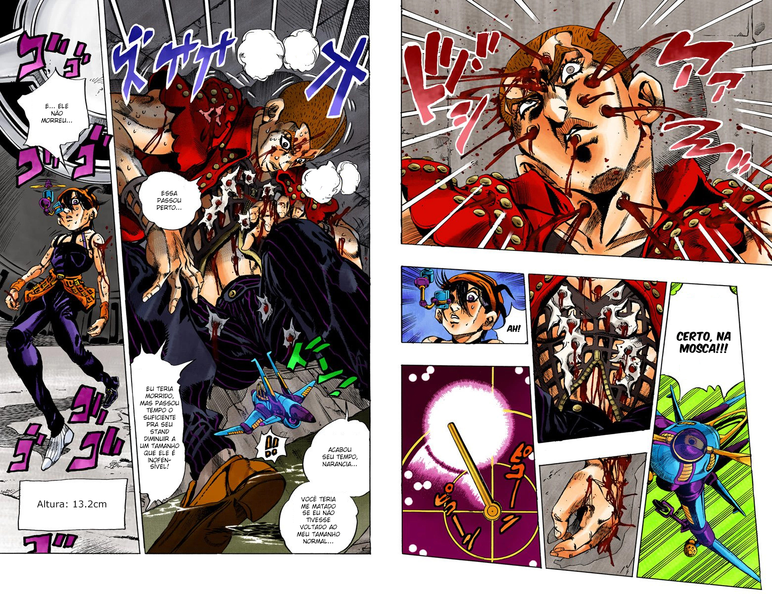 JoJo's Bizarre Adventure, Part 5: Golden Wind - Digital Colored Comics Capítulo 35 Página 10