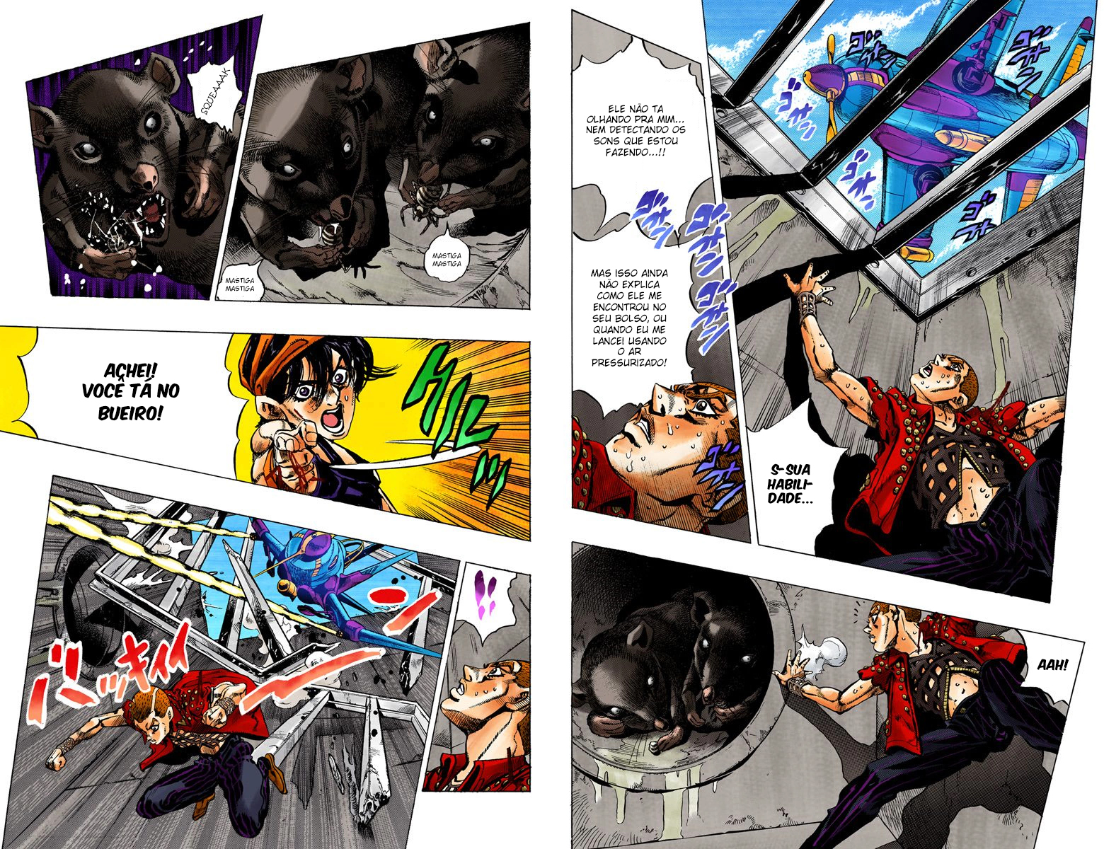 JoJo's Bizarre Adventure, Part 5: Golden Wind - Digital Colored Comics Capítulo 35 Página 2