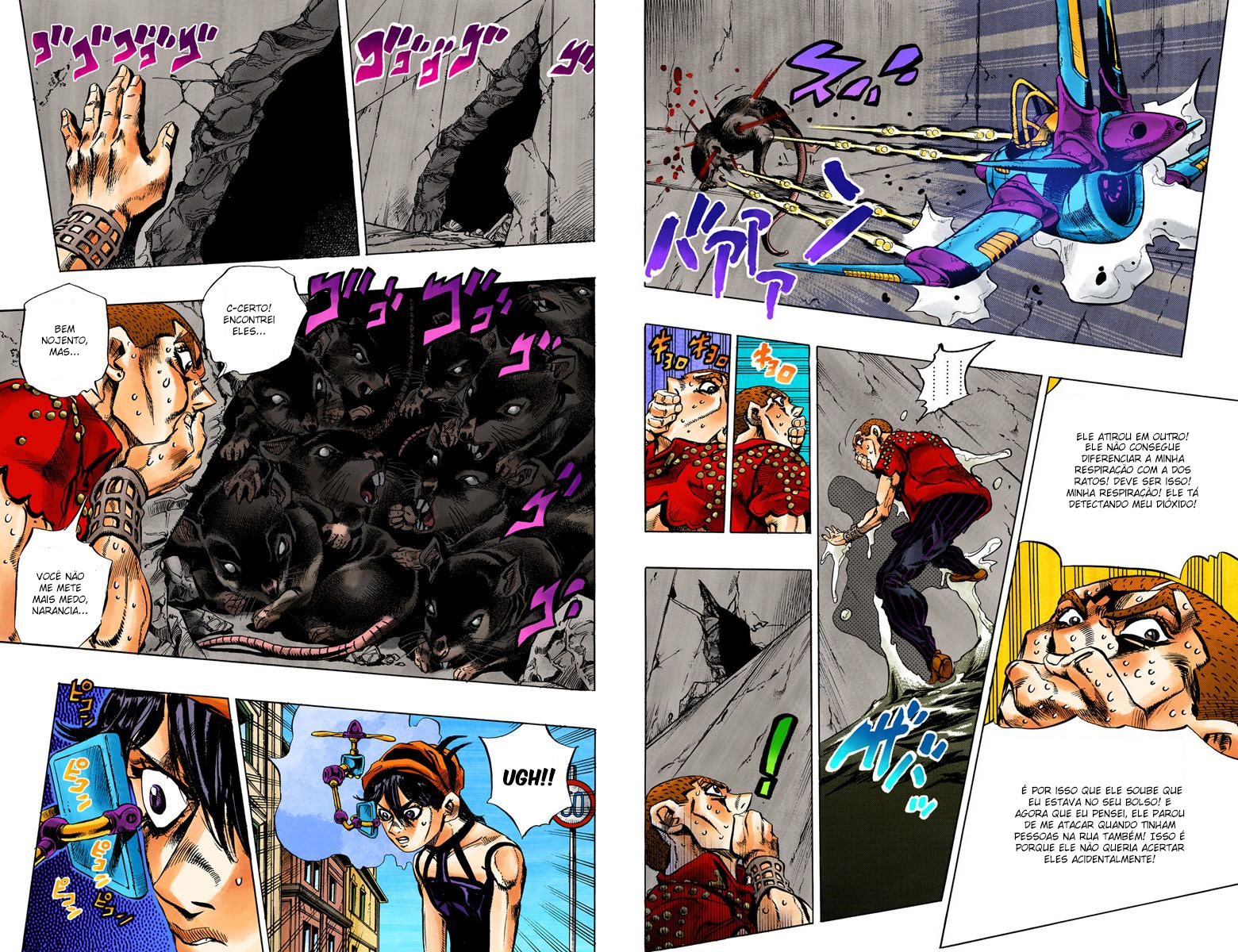 JoJo's Bizarre Adventure, Part 5: Golden Wind - Digital Colored Comics Capítulo 35 Página 6