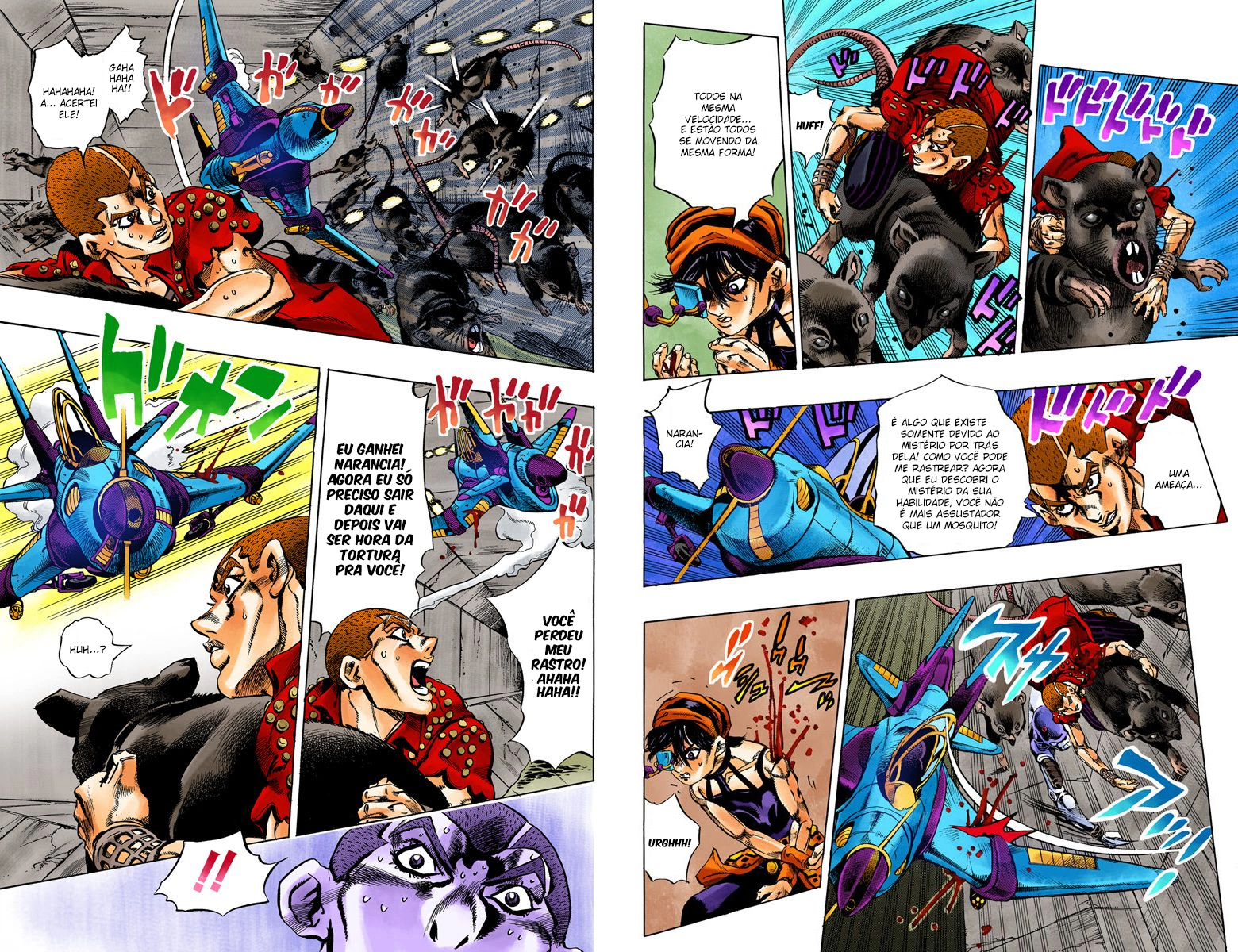 JoJo's Bizarre Adventure, Part 5: Golden Wind - Digital Colored Comics Capítulo 35 Página 8