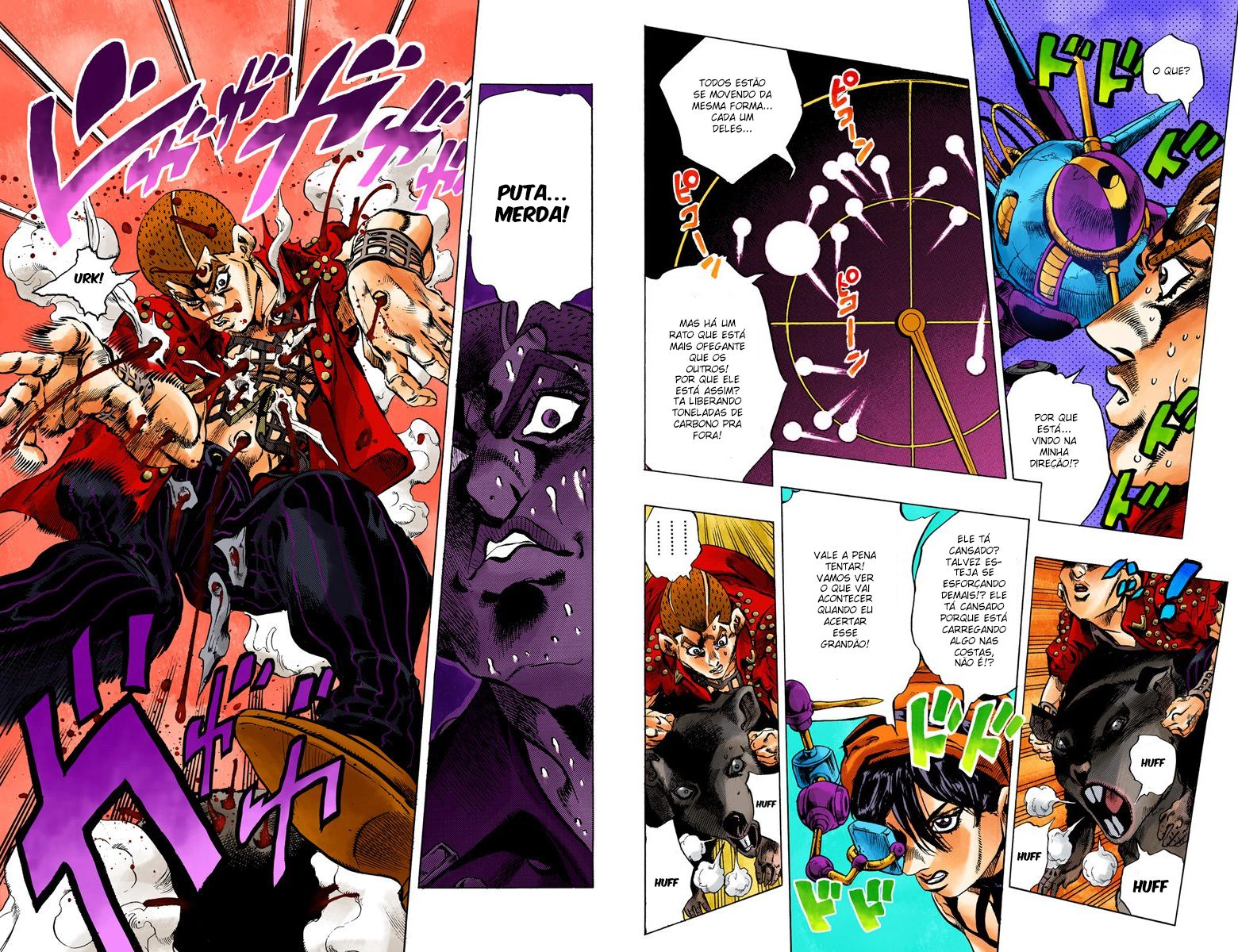 JoJo's Bizarre Adventure, Part 5: Golden Wind - Digital Colored Comics Capítulo 35 Página 9