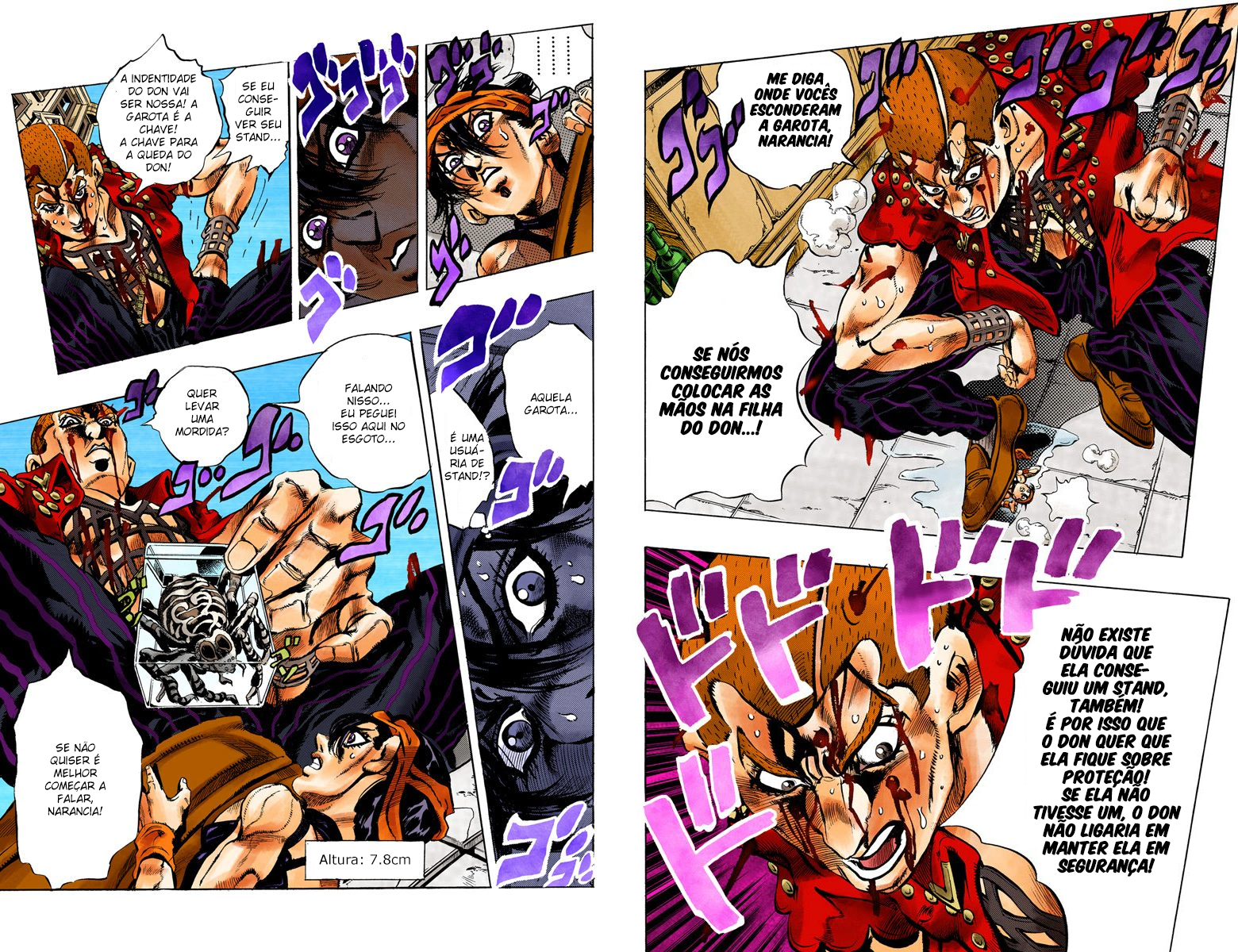 JoJo's Bizarre Adventure, Part 5: Golden Wind - Digital Colored Comics Capítulo 36 Página 10