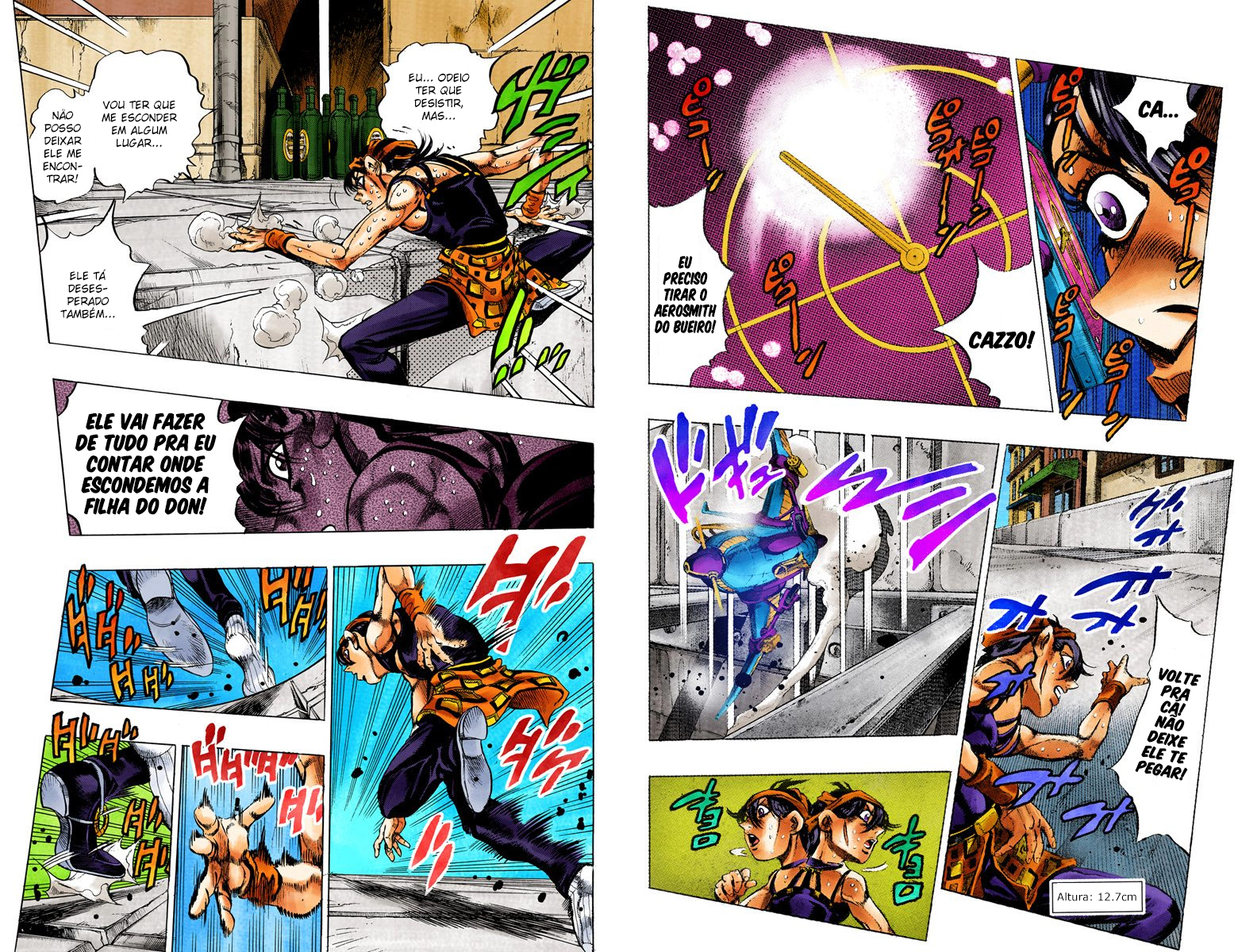 JoJo's Bizarre Adventure, Part 5: Golden Wind - Digital Colored Comics Capítulo 36 Página 3