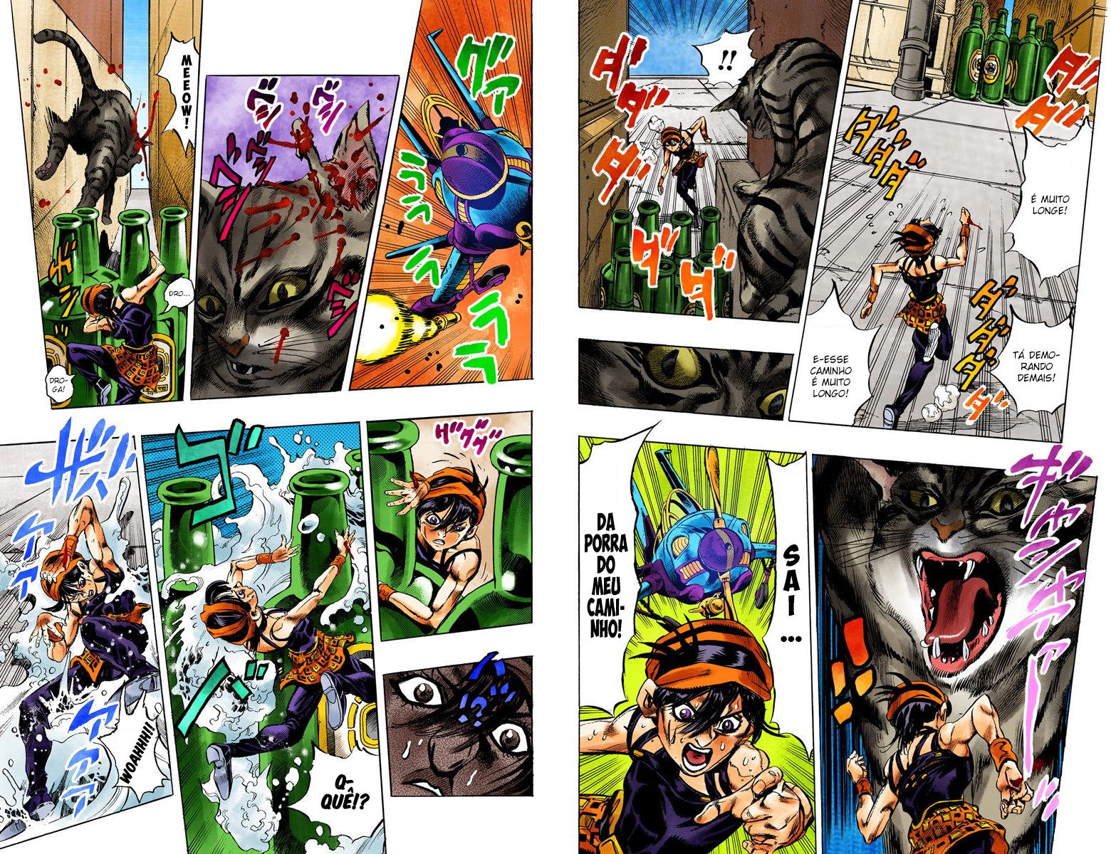 JoJo's Bizarre Adventure, Part 5: Golden Wind - Digital Colored Comics Capítulo 36 Página 4