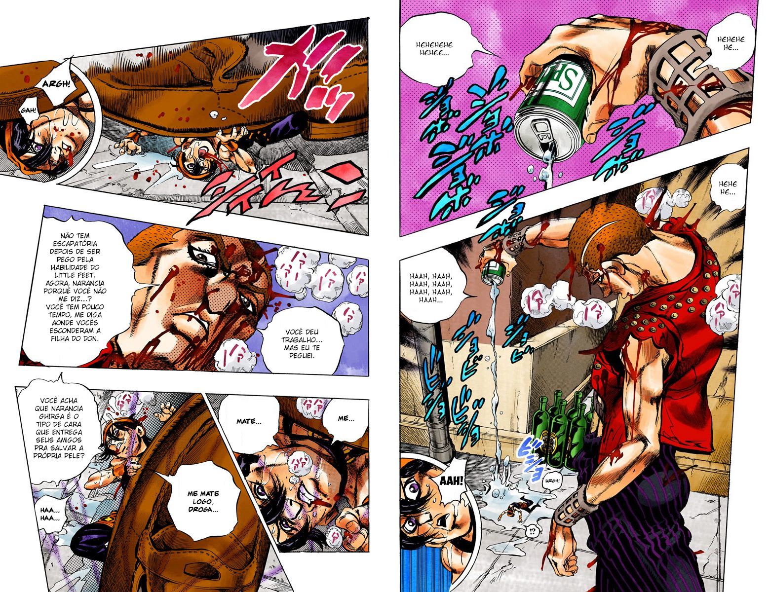 JoJo's Bizarre Adventure, Part 5: Golden Wind - Digital Colored Comics Capítulo 36 Página 5