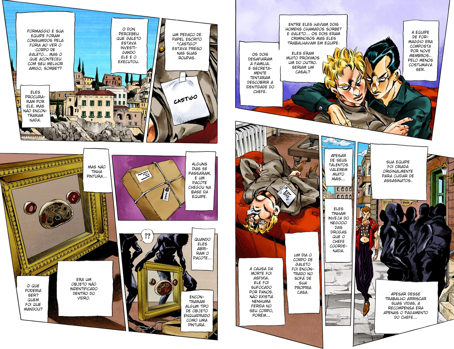 JoJo's Bizarre Adventure, Part 5: Golden Wind - Digital Colored Comics Capítulo 36 Página 7
