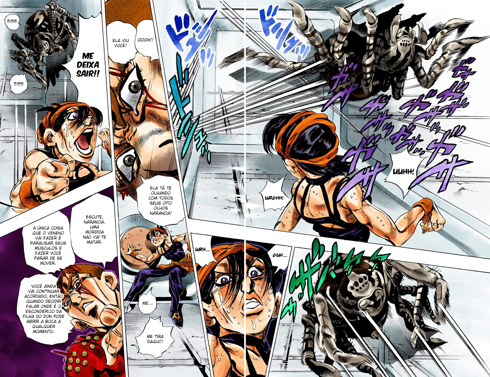 JoJo's Bizarre Adventure, Part 5: Golden Wind - Digital Colored Comics Capítulo 37 Página 4