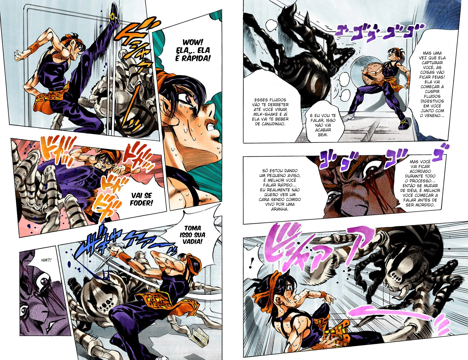 JoJo's Bizarre Adventure, Part 5: Golden Wind - Digital Colored Comics Capítulo 37 Página 5