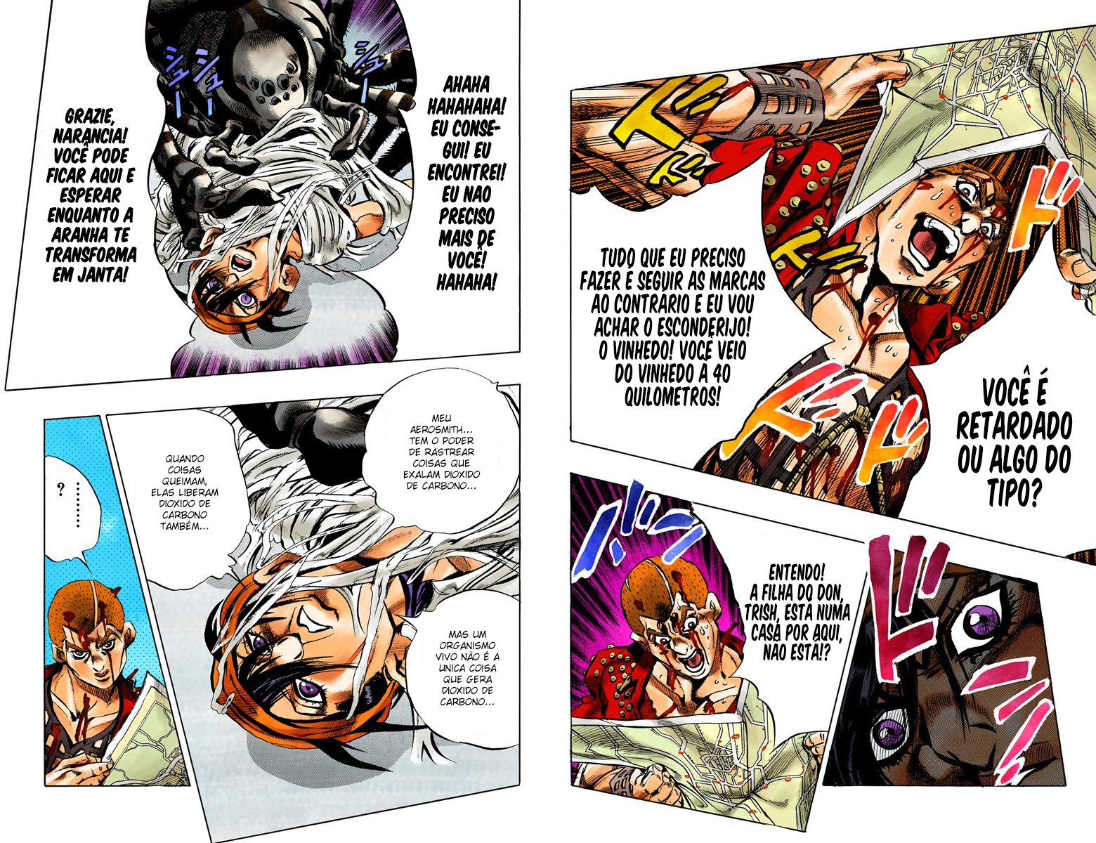 JoJo's Bizarre Adventure, Part 5: Golden Wind - Digital Colored Comics Capítulo 37 Página 9