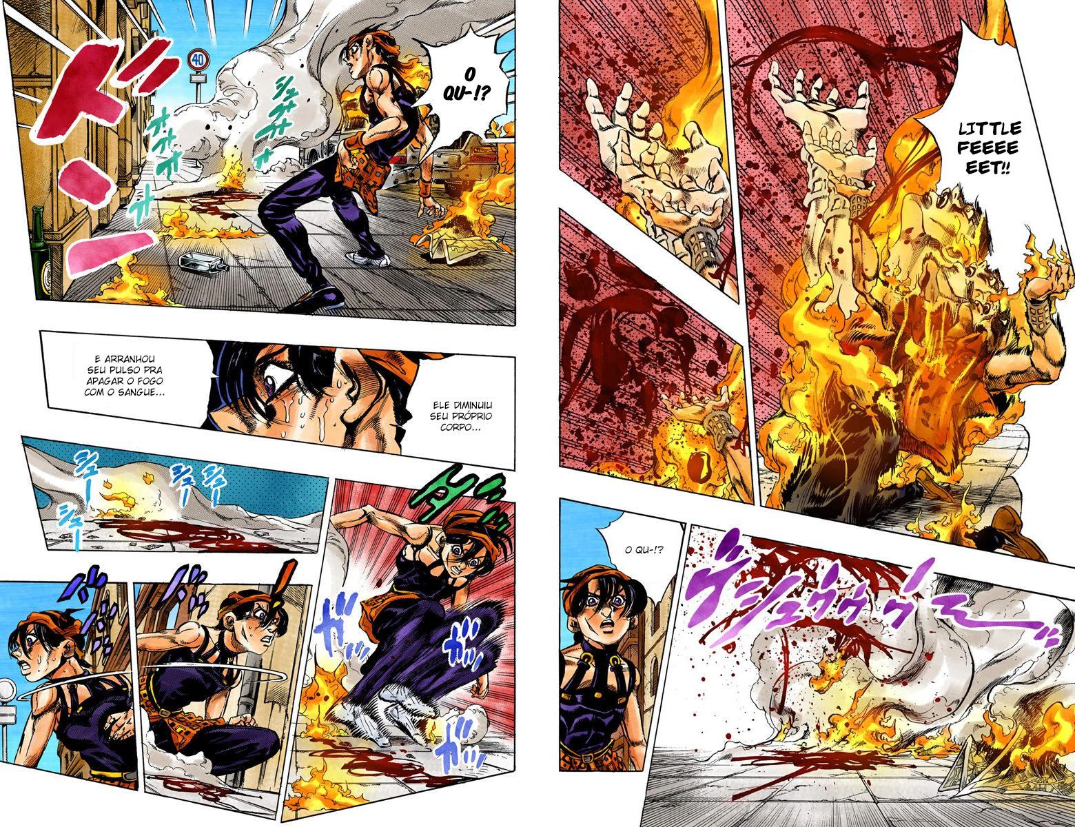 JoJo's Bizarre Adventure, Part 5: Golden Wind - Digital Colored Comics Capítulo 38 Página 3