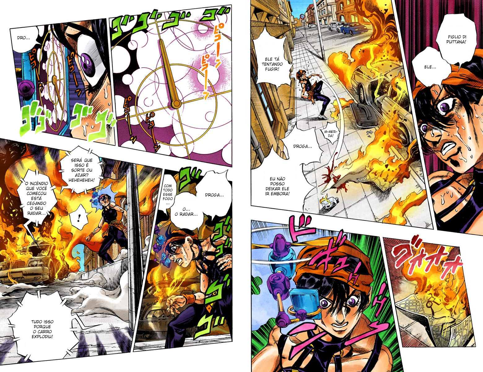 JoJo's Bizarre Adventure, Part 5: Golden Wind - Digital Colored Comics Capítulo 38 Página 4