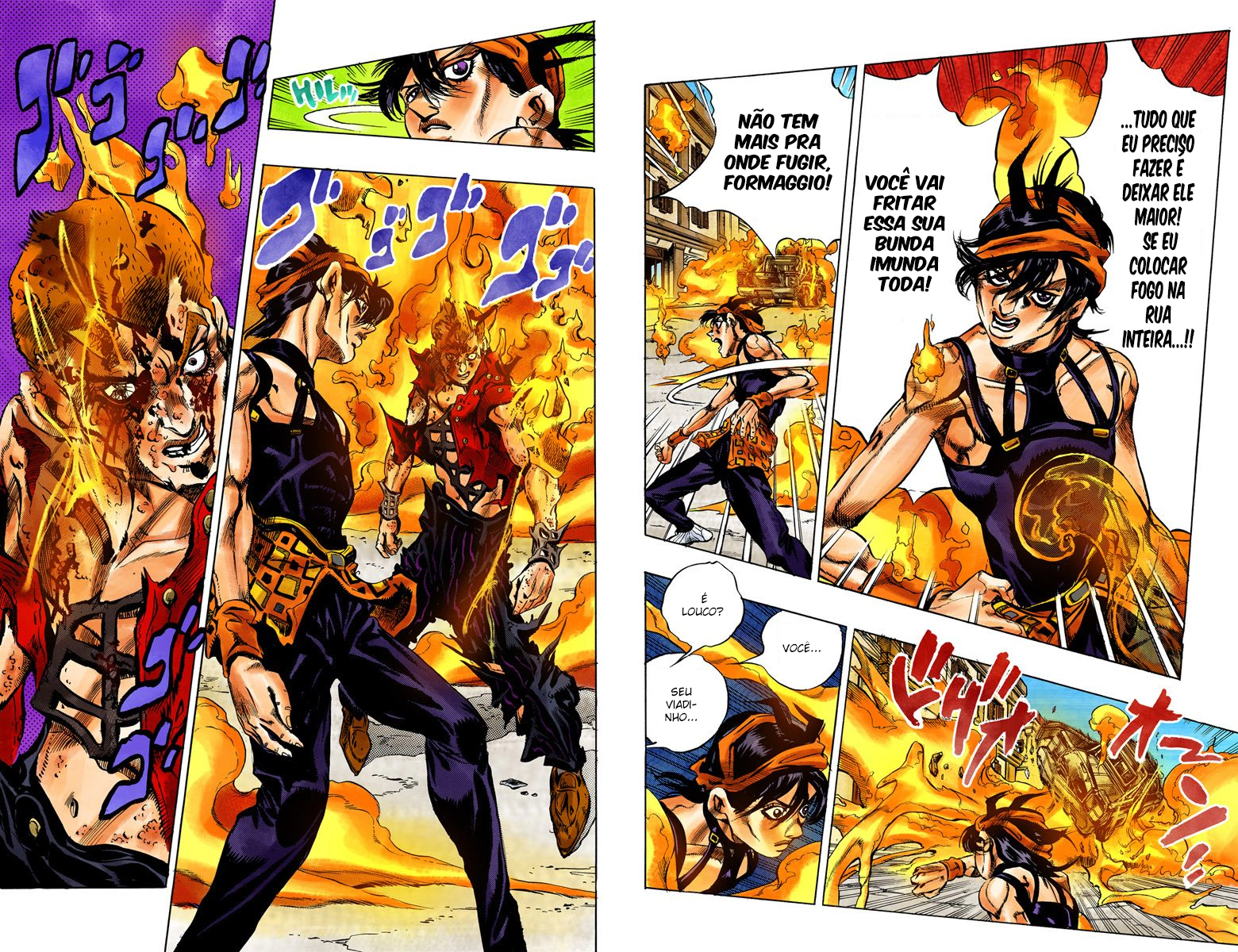 JoJo's Bizarre Adventure, Part 5: Golden Wind - Digital Colored Comics Capítulo 38 Página 7