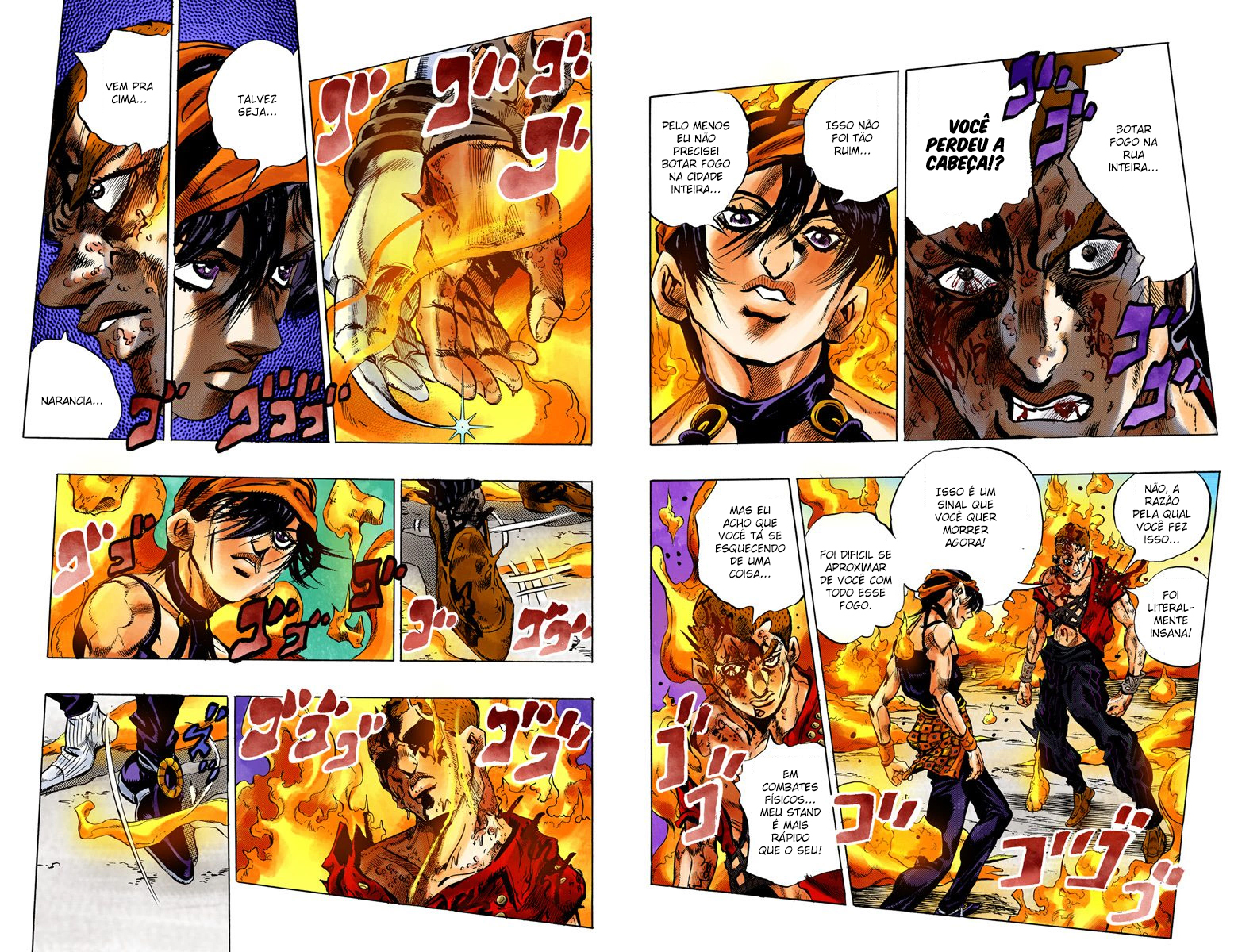 JoJo's Bizarre Adventure, Part 5: Golden Wind - Digital Colored Comics Capítulo 38 Página 8
