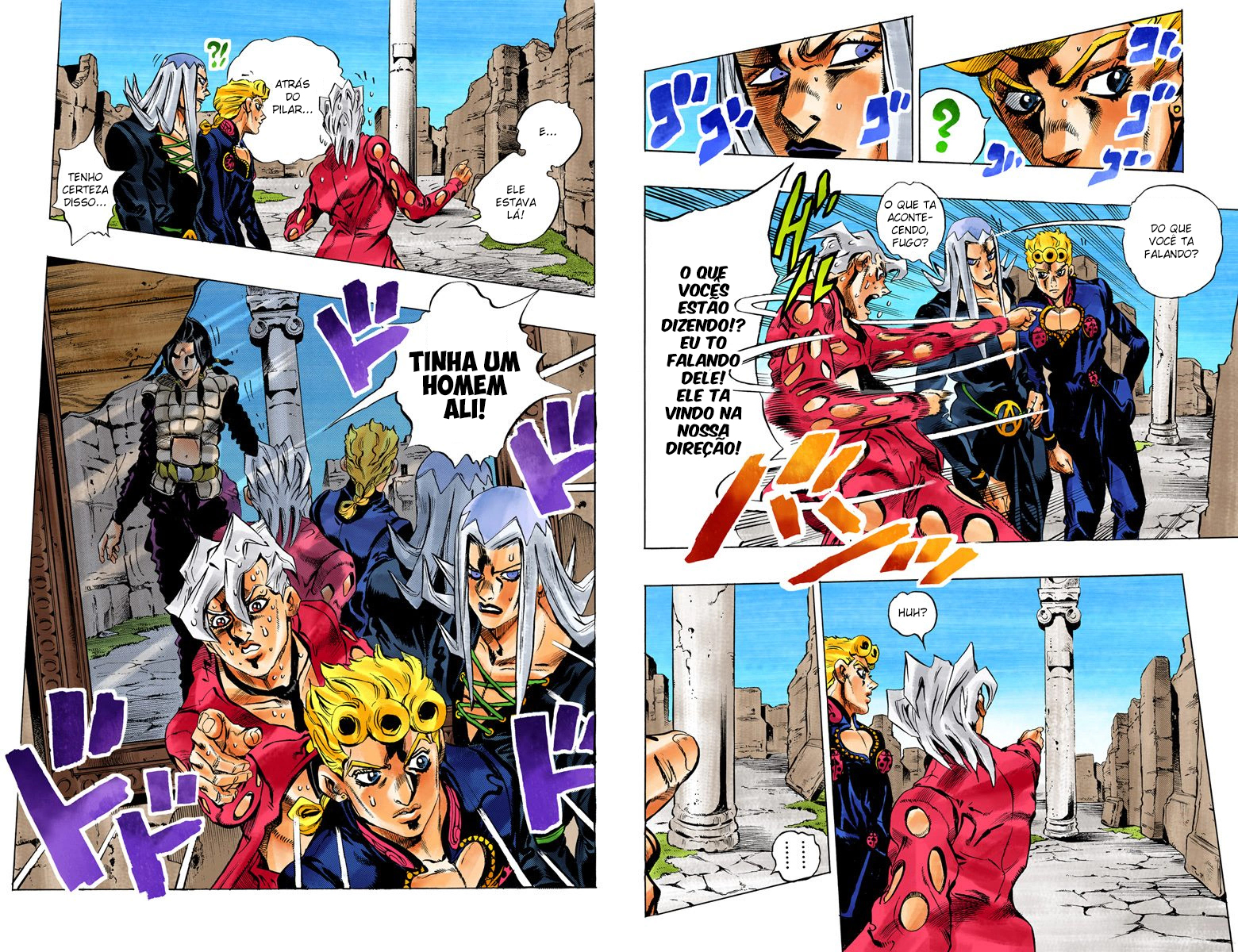 JoJo's Bizarre Adventure, Part 5: Golden Wind - Digital Colored Comics Capítulo 39 Página 10