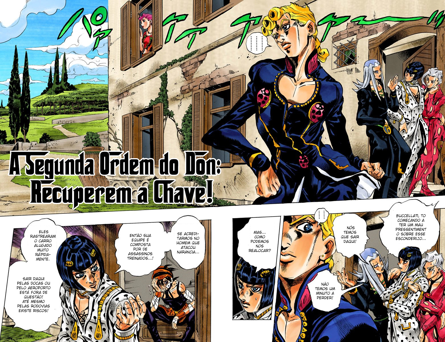 JoJo's Bizarre Adventure, Part 5: Golden Wind - Digital Colored Comics Capítulo 39 Página 2
