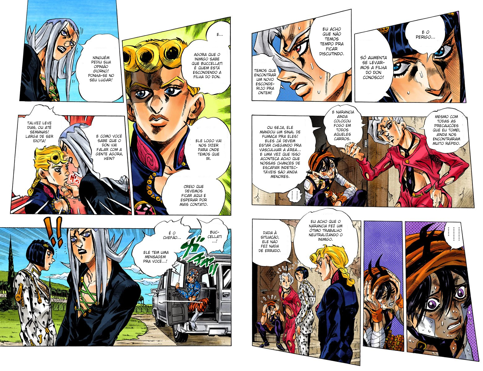 JoJo's Bizarre Adventure, Part 5: Golden Wind - Digital Colored Comics Capítulo 39 Página 3