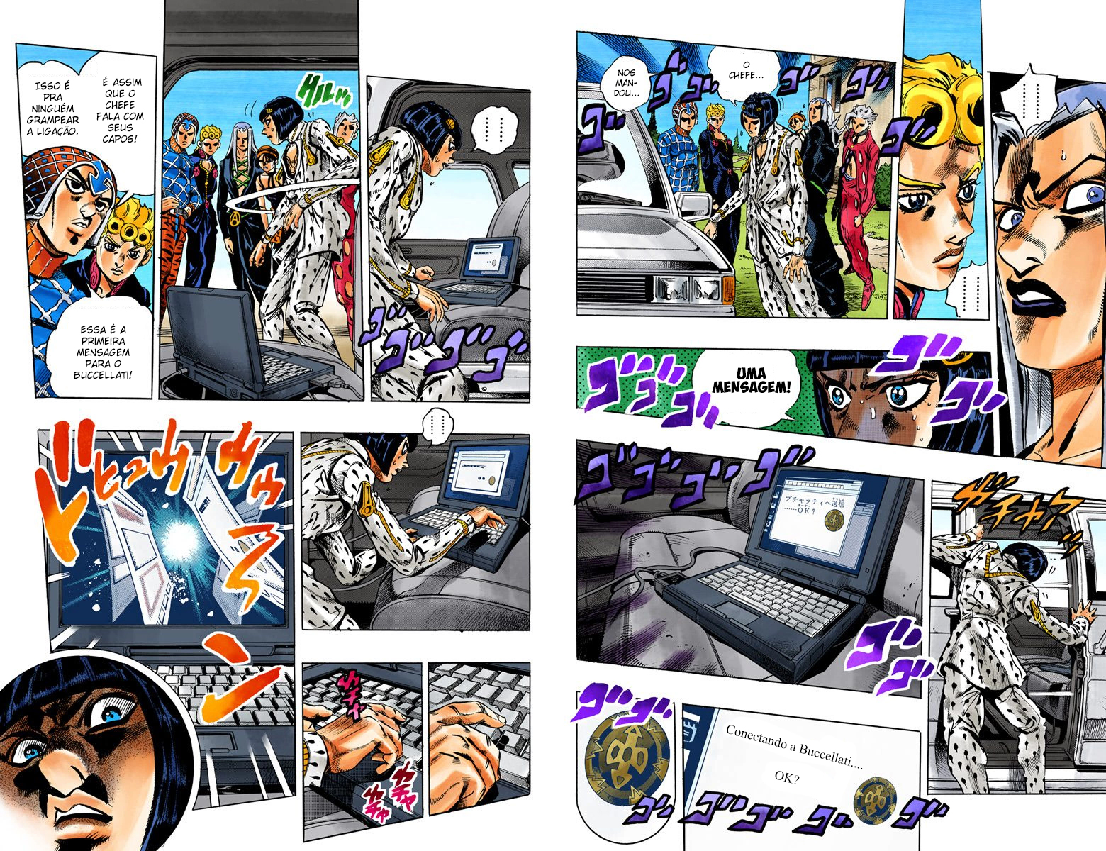 JoJo's Bizarre Adventure, Part 5: Golden Wind - Digital Colored Comics Capítulo 39 Página 4