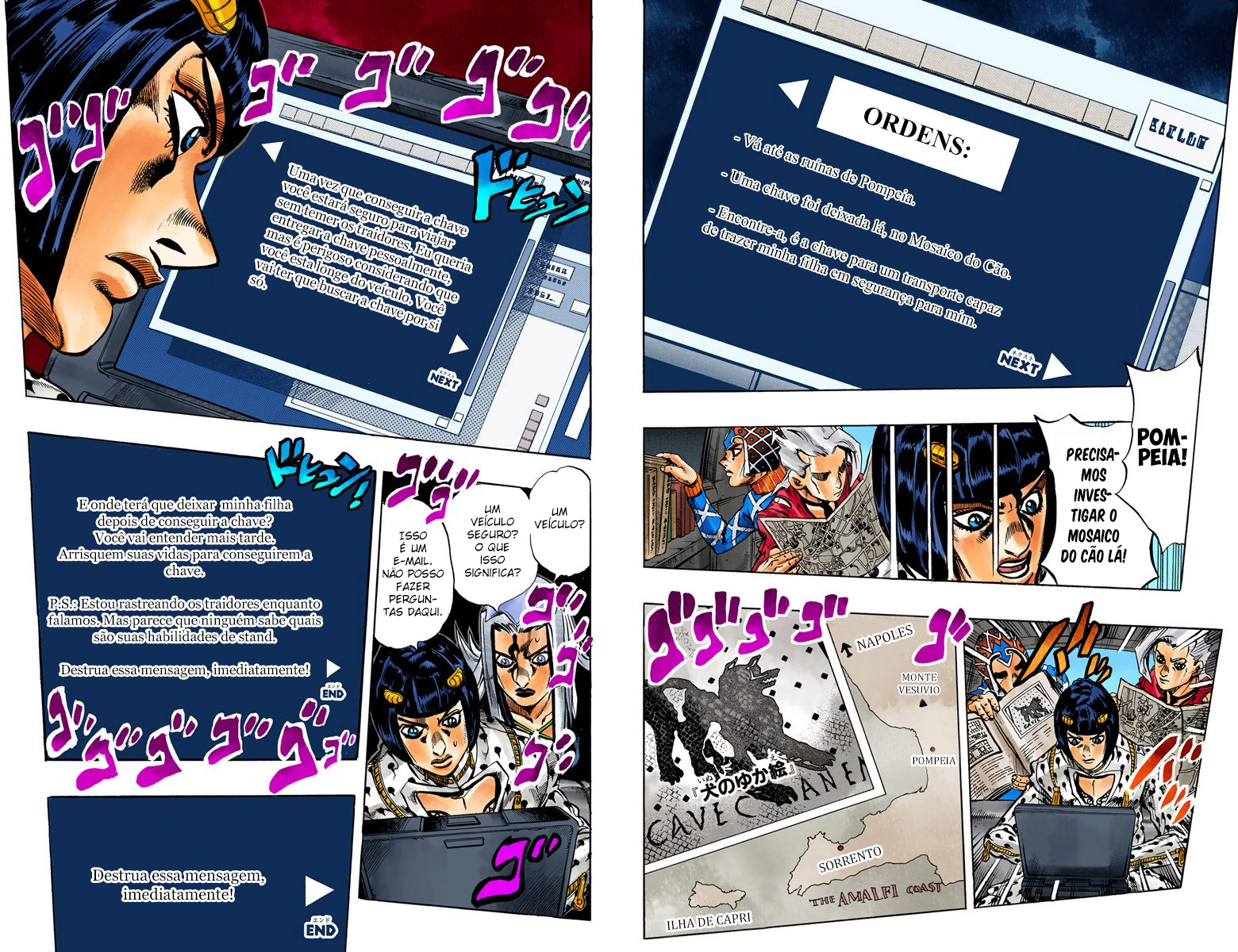 JoJo's Bizarre Adventure, Part 5: Golden Wind - Digital Colored Comics Capítulo 39 Página 5