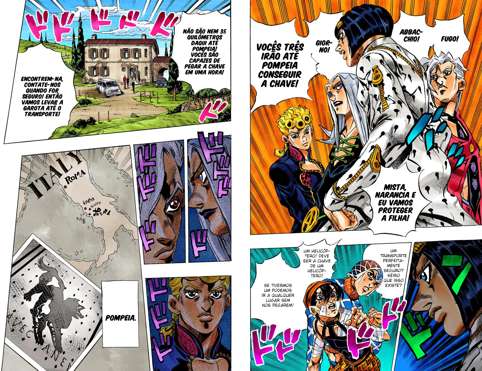 JoJo's Bizarre Adventure, Part 5: Golden Wind - Digital Colored Comics Capítulo 39 Página 6