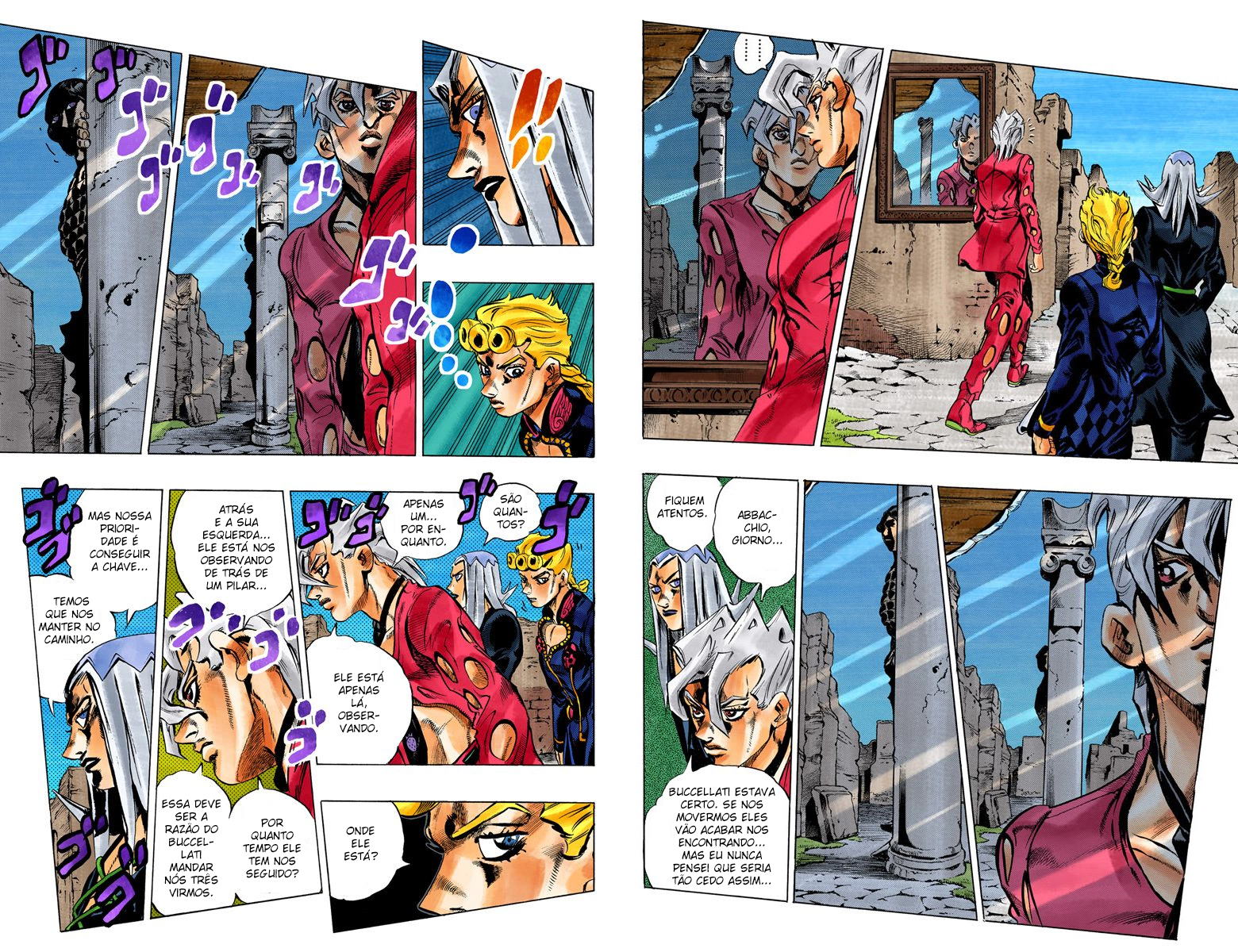 JoJo's Bizarre Adventure, Part 5: Golden Wind - Digital Colored Comics Capítulo 39 Página 8