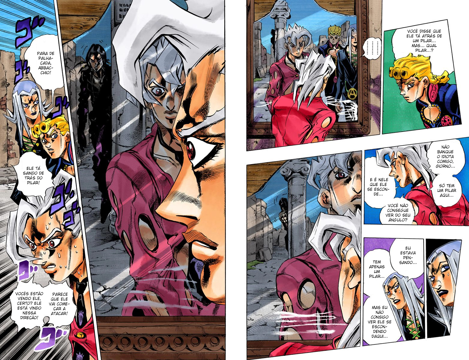 JoJo's Bizarre Adventure, Part 5: Golden Wind - Digital Colored Comics Capítulo 39 Página 9
