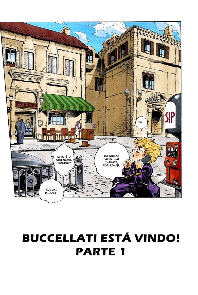 JoJo's Bizarre Adventure, Part 5: Golden Wind - Digital Colored Comics Capítulo 4 Página 1