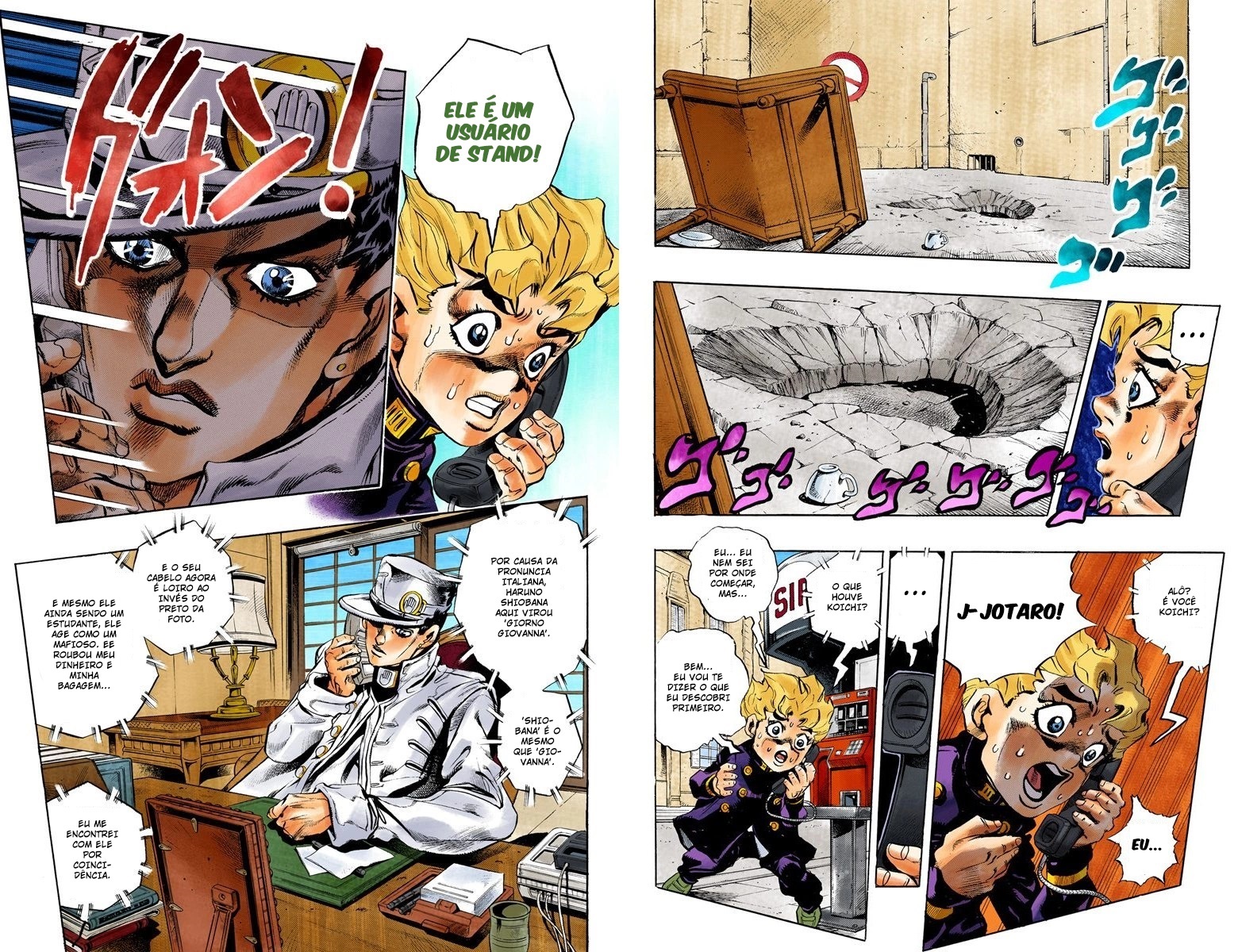 JoJo's Bizarre Adventure, Part 5: Golden Wind - Digital Colored Comics Capítulo 4 Página 2