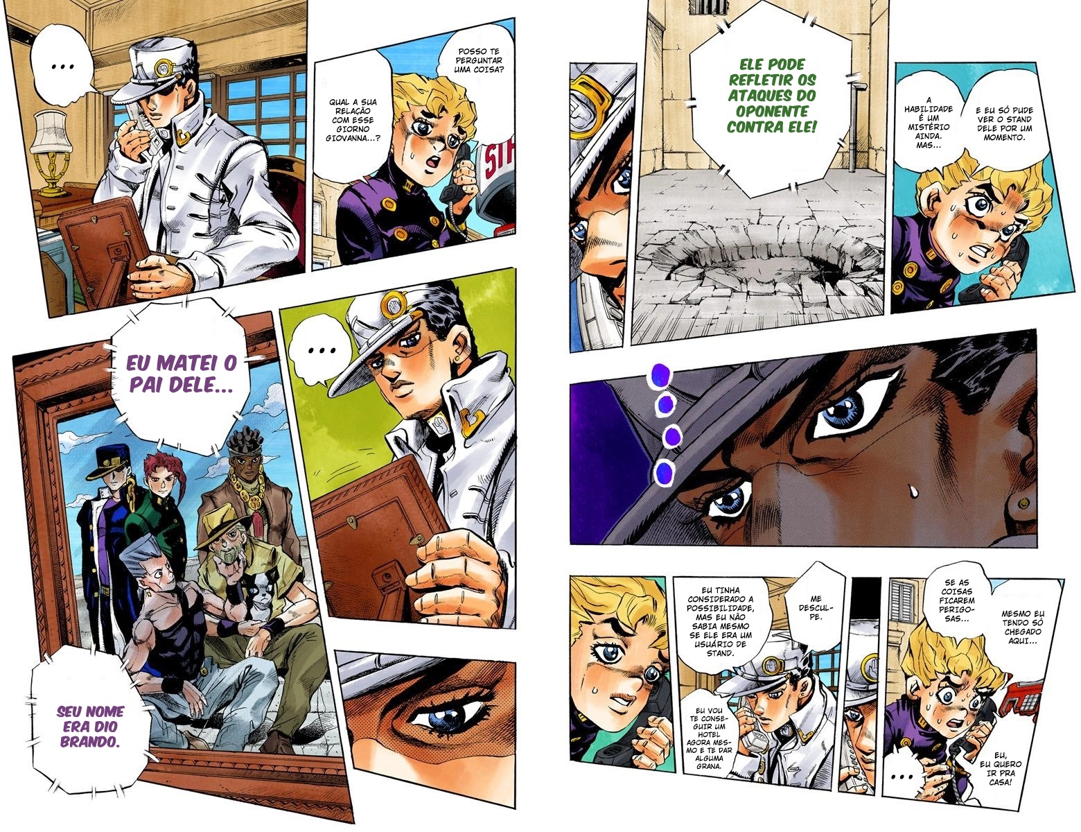 JoJo's Bizarre Adventure, Part 5: Golden Wind - Digital Colored Comics Capítulo 4 Página 3