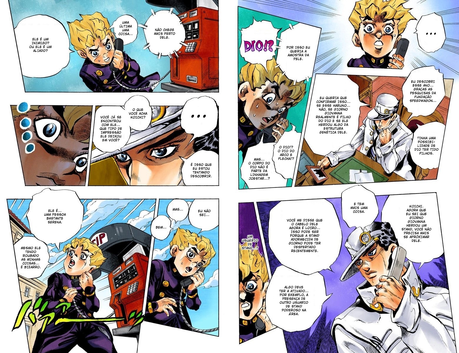 JoJo's Bizarre Adventure, Part 5: Golden Wind - Digital Colored Comics Capítulo 4 Página 4