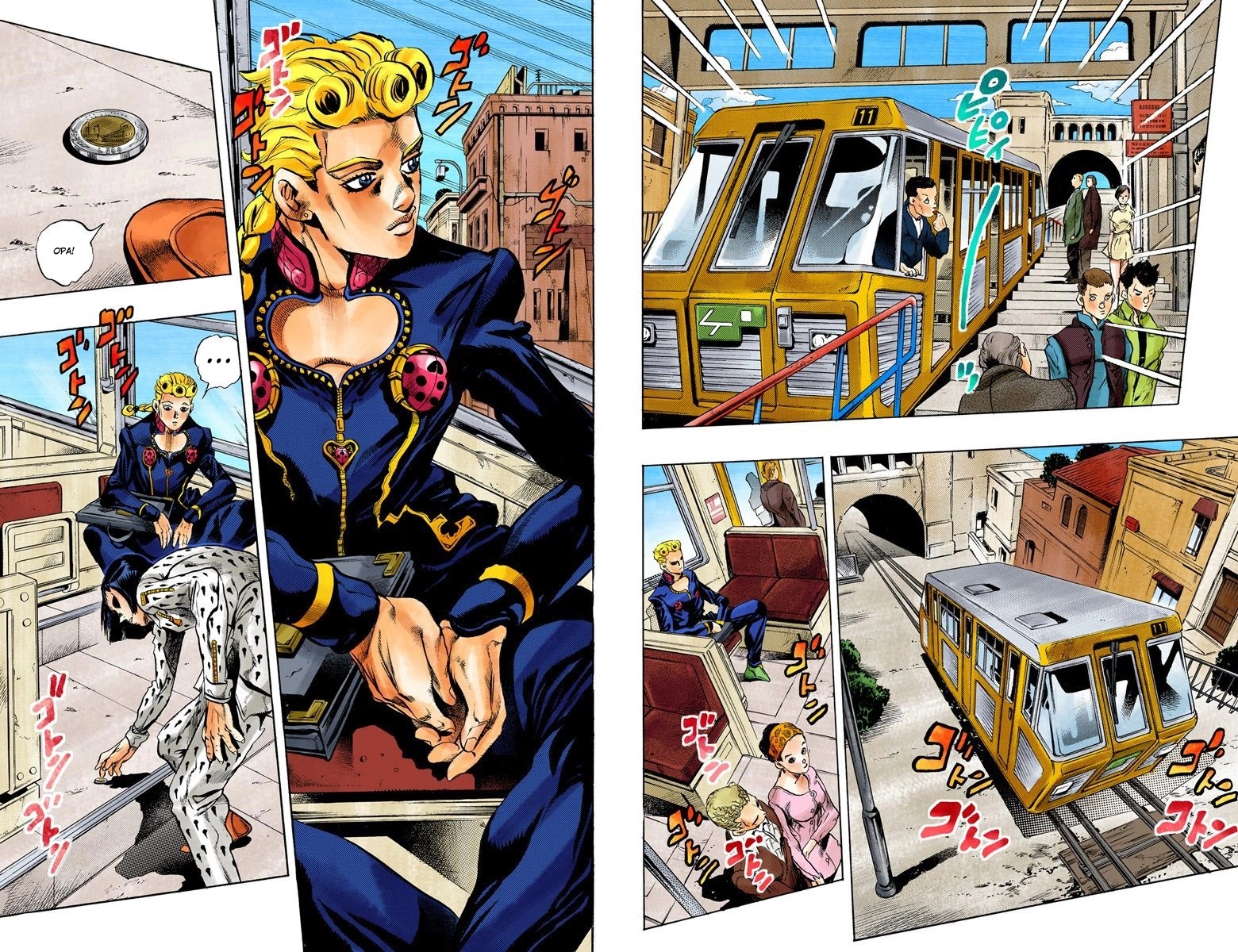 JoJo's Bizarre Adventure, Part 5: Golden Wind - Digital Colored Comics Capítulo 4 Página 5