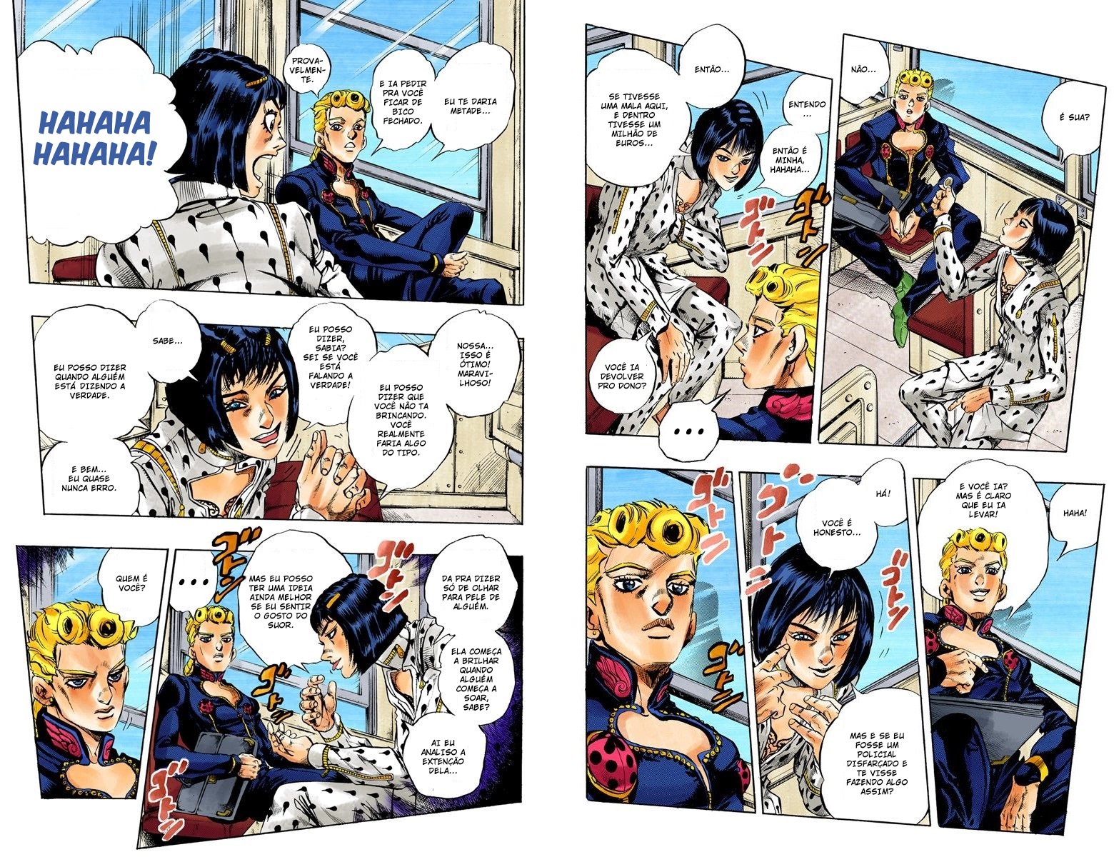 JoJo's Bizarre Adventure, Part 5: Golden Wind - Digital Colored Comics Capítulo 4 Página 6
