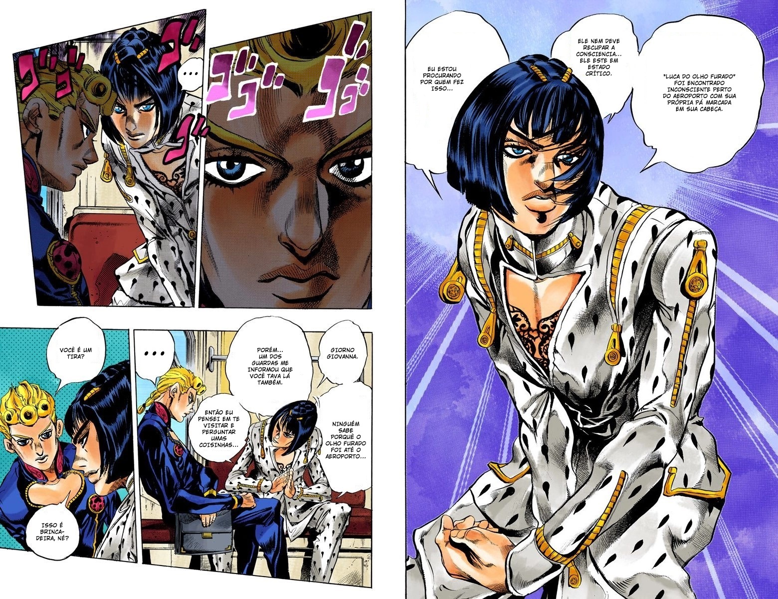 JoJo's Bizarre Adventure, Part 5: Golden Wind - Digital Colored Comics Capítulo 4 Página 7