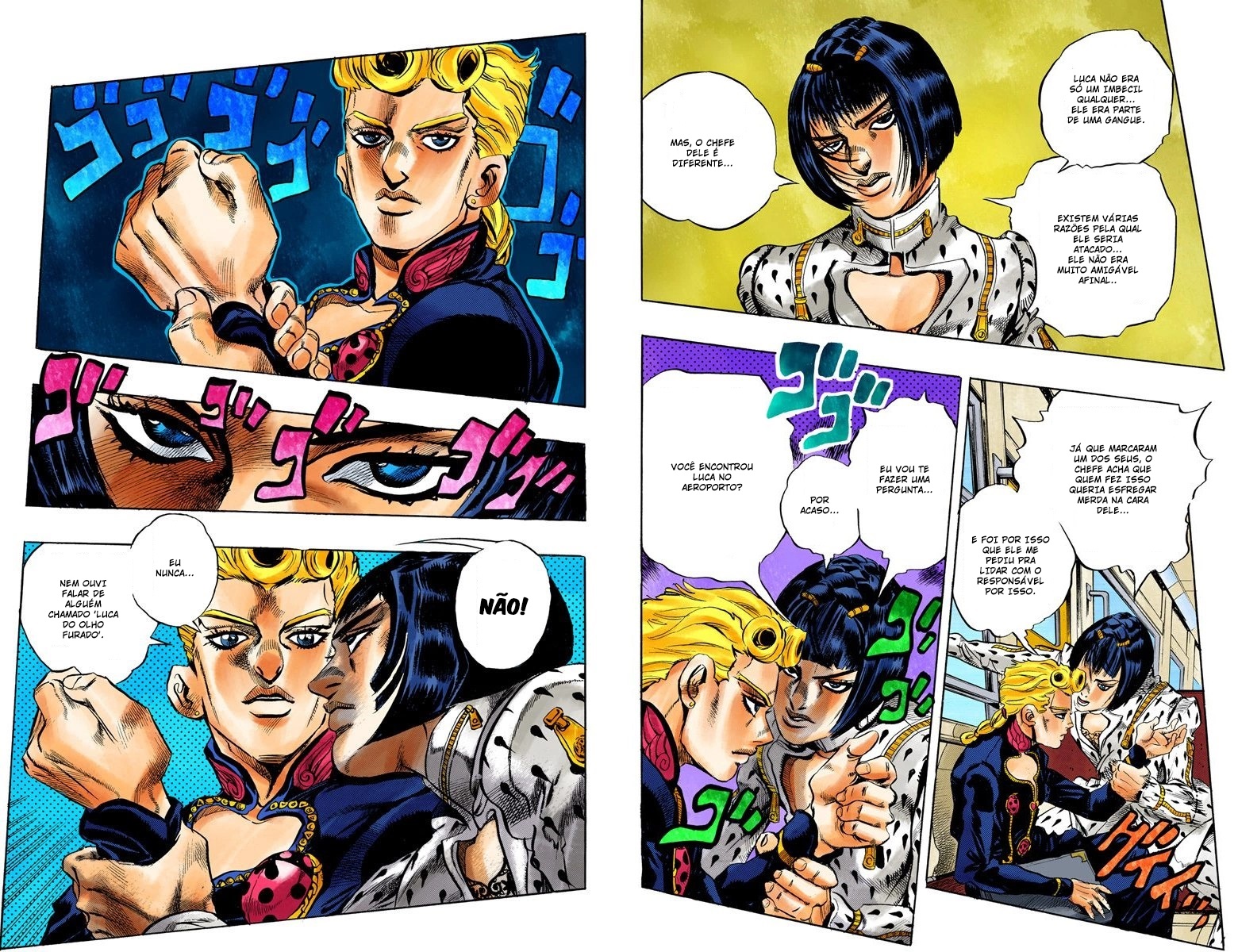 JoJo's Bizarre Adventure, Part 5: Golden Wind - Digital Colored Comics Capítulo 4 Página 8