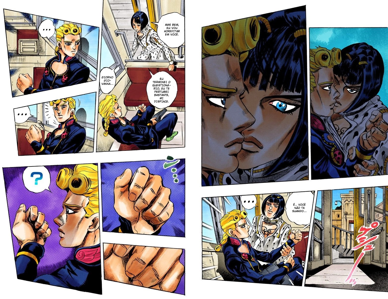 JoJo's Bizarre Adventure, Part 5: Golden Wind - Digital Colored Comics Capítulo 4 Página 9