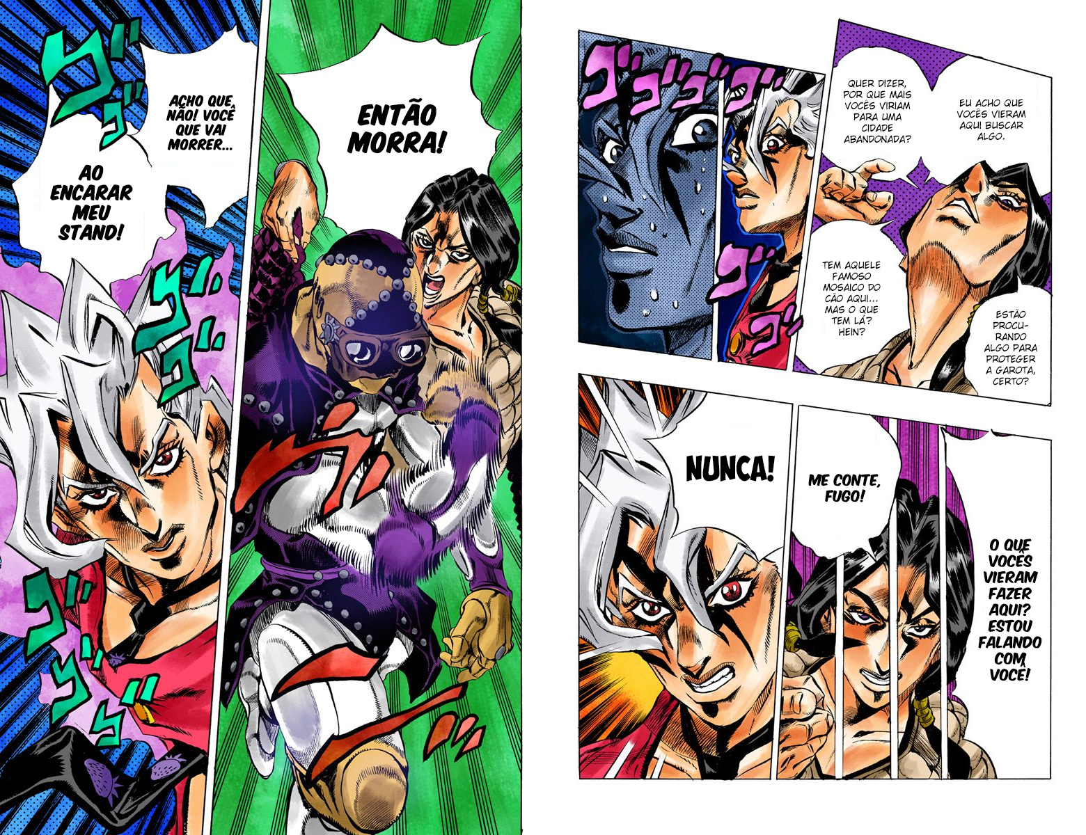 JoJo's Bizarre Adventure, Part 5: Golden Wind - Digital Colored Comics Capítulo 40 Página 10