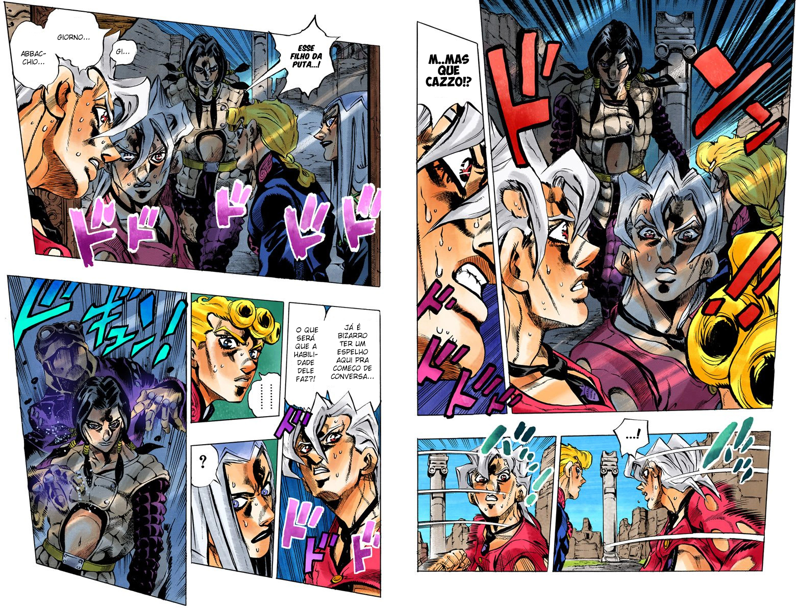 JoJo's Bizarre Adventure, Part 5: Golden Wind - Digital Colored Comics Capítulo 40 Página 3
