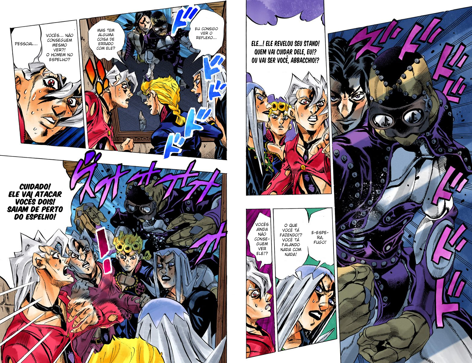 JoJo's Bizarre Adventure, Part 5: Golden Wind - Digital Colored Comics Capítulo 40 Página 4