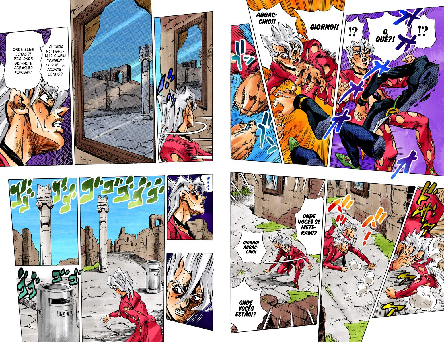 JoJo's Bizarre Adventure, Part 5: Golden Wind - Digital Colored Comics Capítulo 40 Página 6