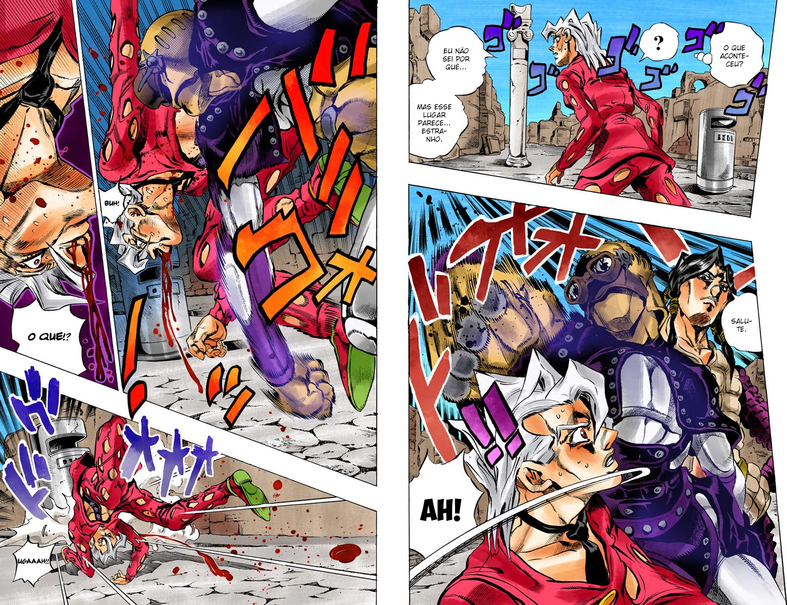 JoJo's Bizarre Adventure, Part 5: Golden Wind - Digital Colored Comics Capítulo 40 Página 7