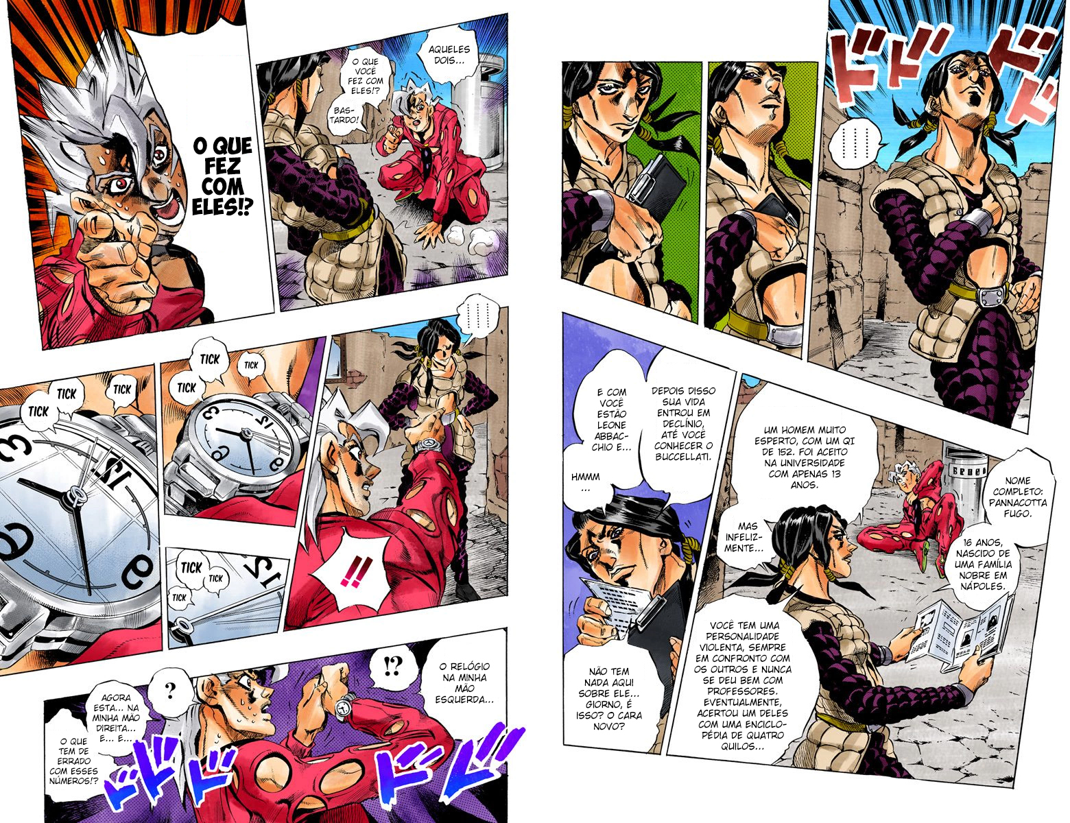 JoJo's Bizarre Adventure, Part 5: Golden Wind - Digital Colored Comics Capítulo 40 Página 8