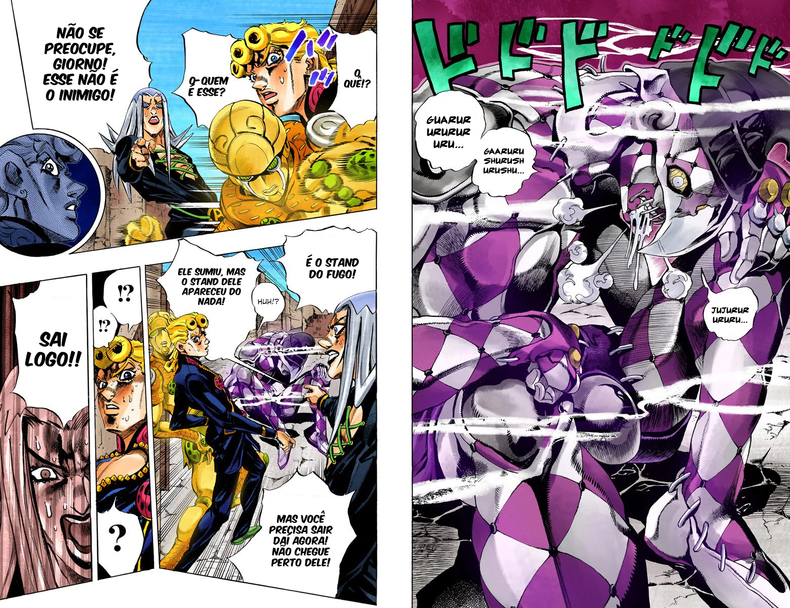 JoJo's Bizarre Adventure, Part 5: Golden Wind - Digital Colored Comics Capítulo 41 Página 3