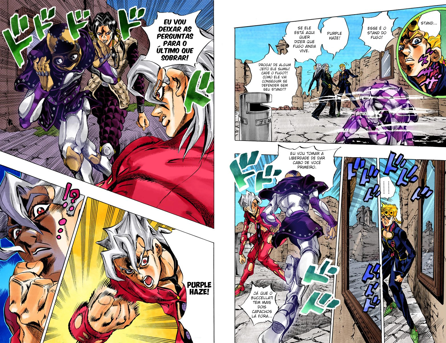 JoJo's Bizarre Adventure, Part 5: Golden Wind - Digital Colored Comics Capítulo 41 Página 4