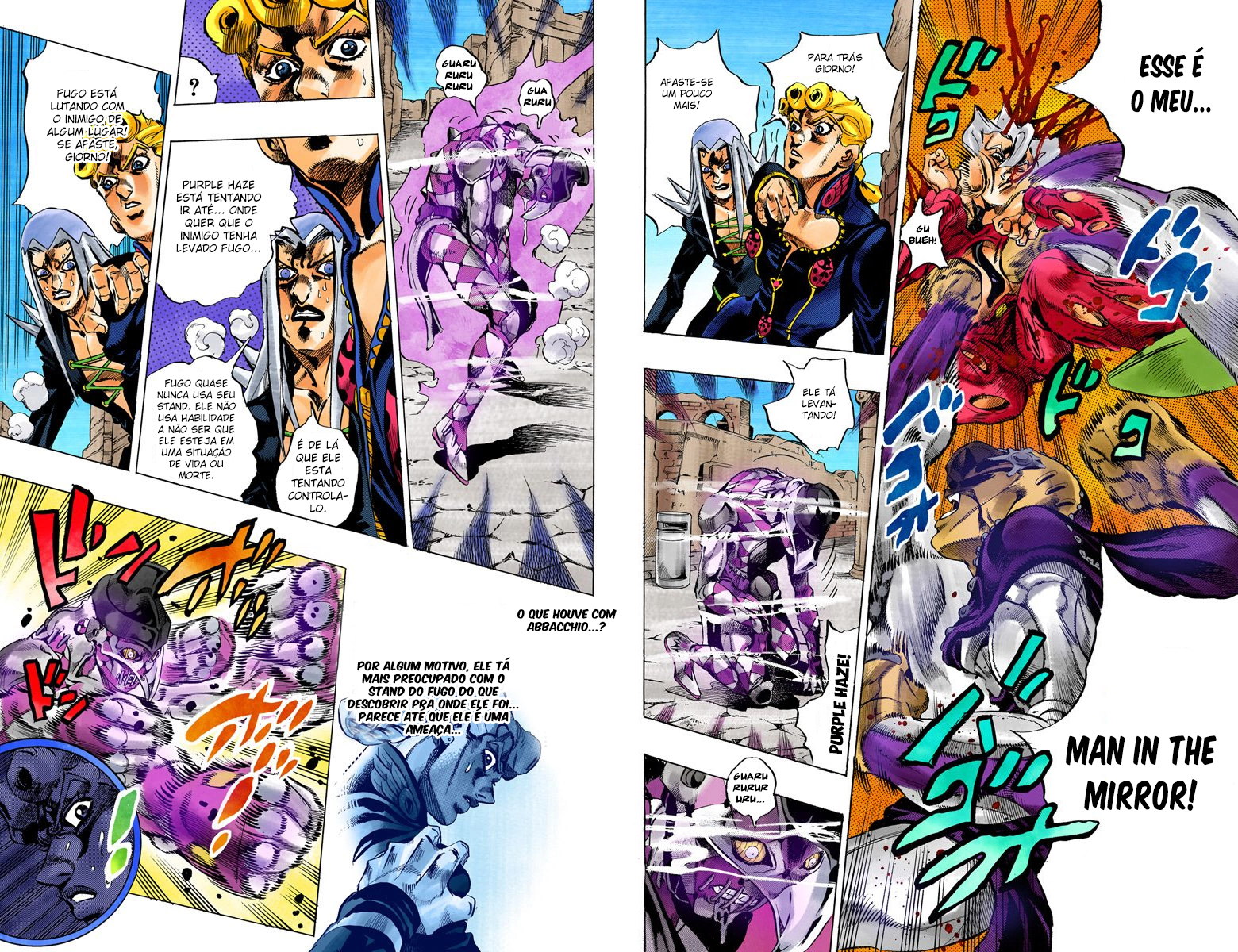 JoJo's Bizarre Adventure, Part 5: Golden Wind - Digital Colored Comics Capítulo 41 Página 6